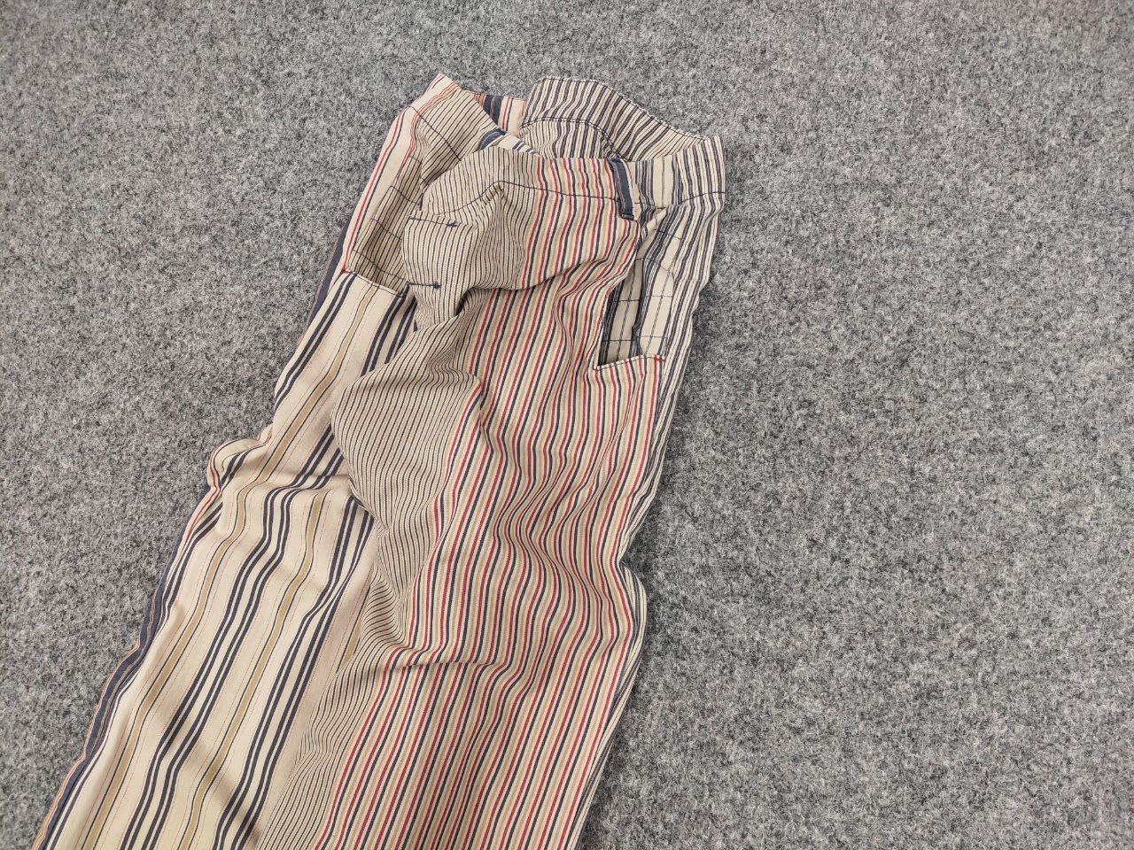 W&LT Vintage W&LT Walter Van Beirendonck Puk Puk Striped Pants Size US 34 / EU 50 - 3 Thumbnail