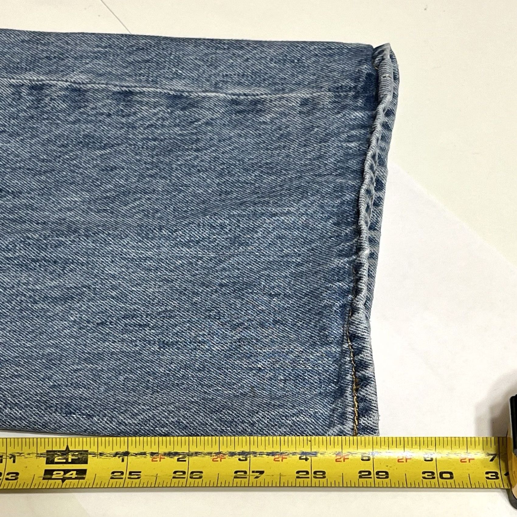 Levi's Levi's 501 Jeans Mens Regular Straight Denim Button Fly 36x29 Blue Cotton 501 Series Pockets Vintage NoMen Size US 36 / EU 52 - 6 Thumbnail