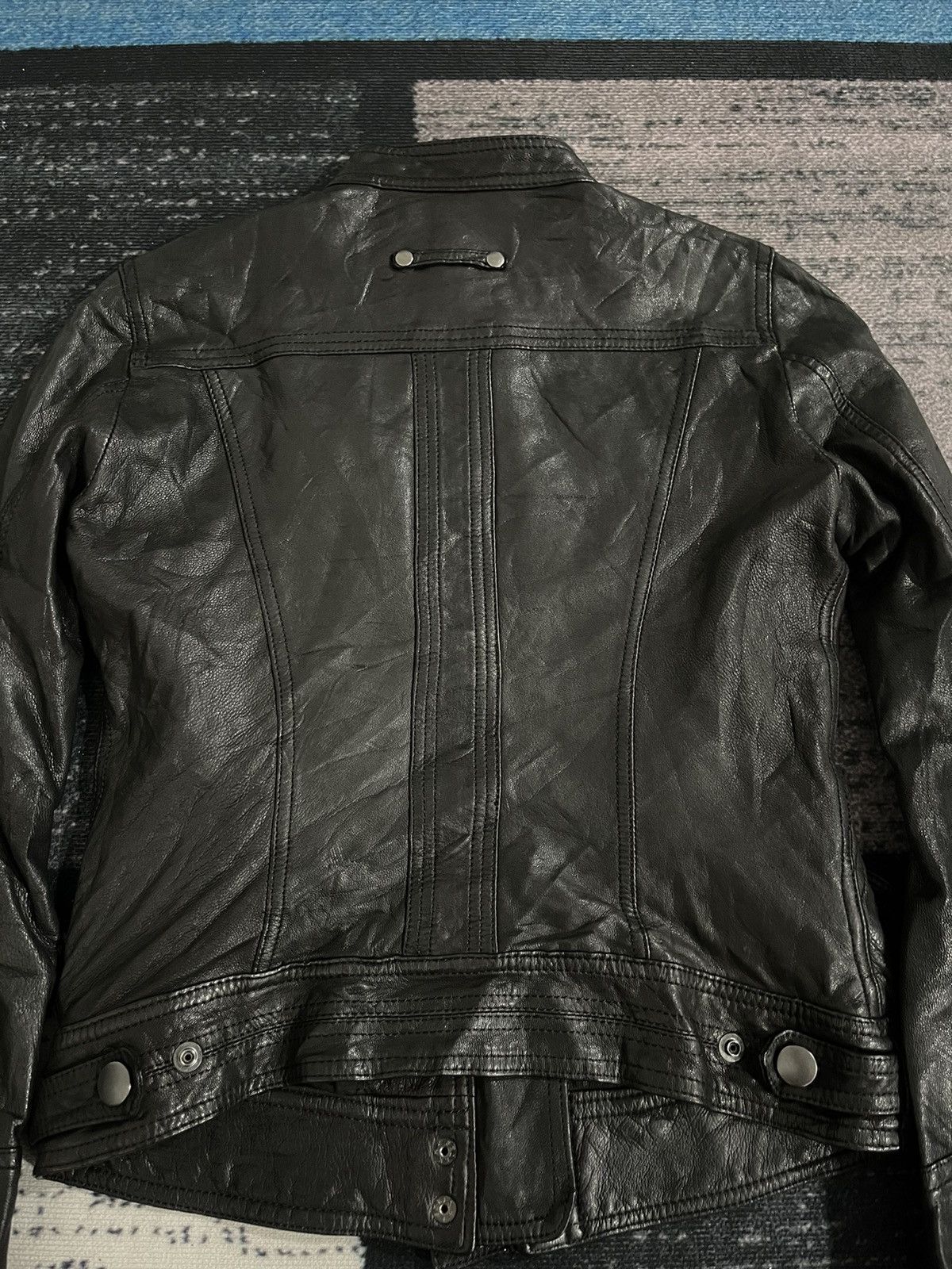 ABAHOUSE Vintage Abahouse Devinette Luxe Leather Jacket Size XS / US 0-2 / IT 36-38 - 13 Thumbnail
