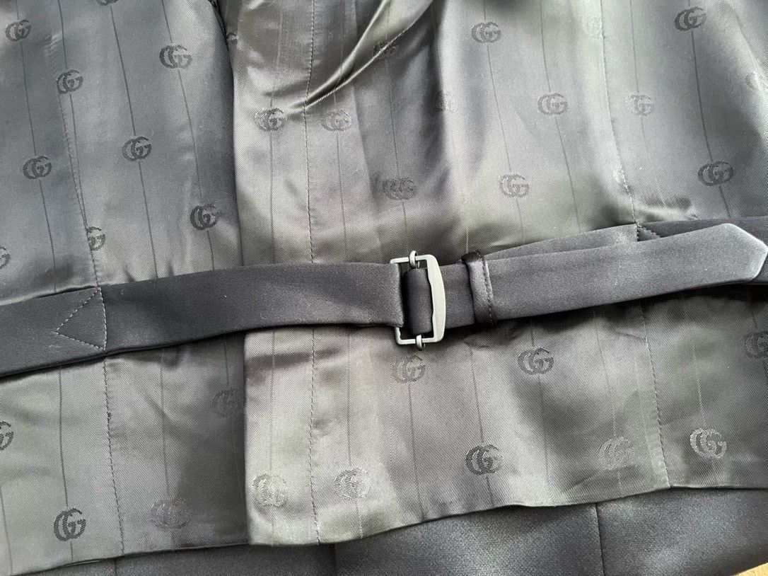 Gucci Gucci Black check vest Size US M / EU 48-50 / 2 - 9 Thumbnail