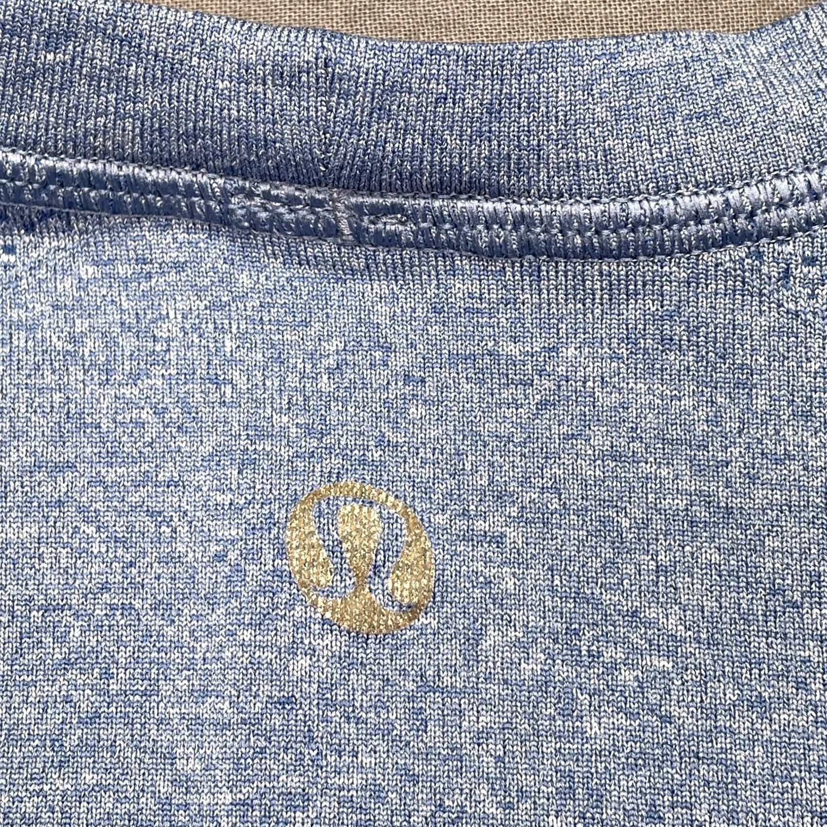 Lululemon Lululemon Shirt Mens Large Blue Vent Tech Seamless Athletic Workout Top Size US L / EU 52-54 / 3 - 5 Thumbnail