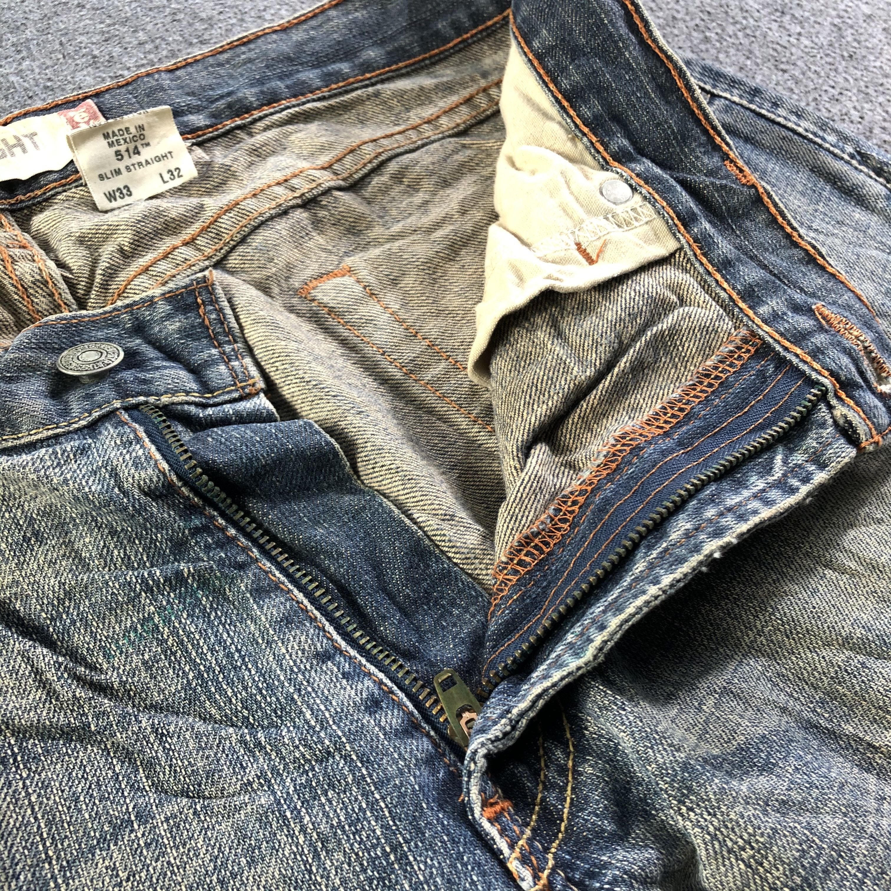 Levi's Vintage Levis 514 Jeans-J3203 Size US 35 - 9 Thumbnail
