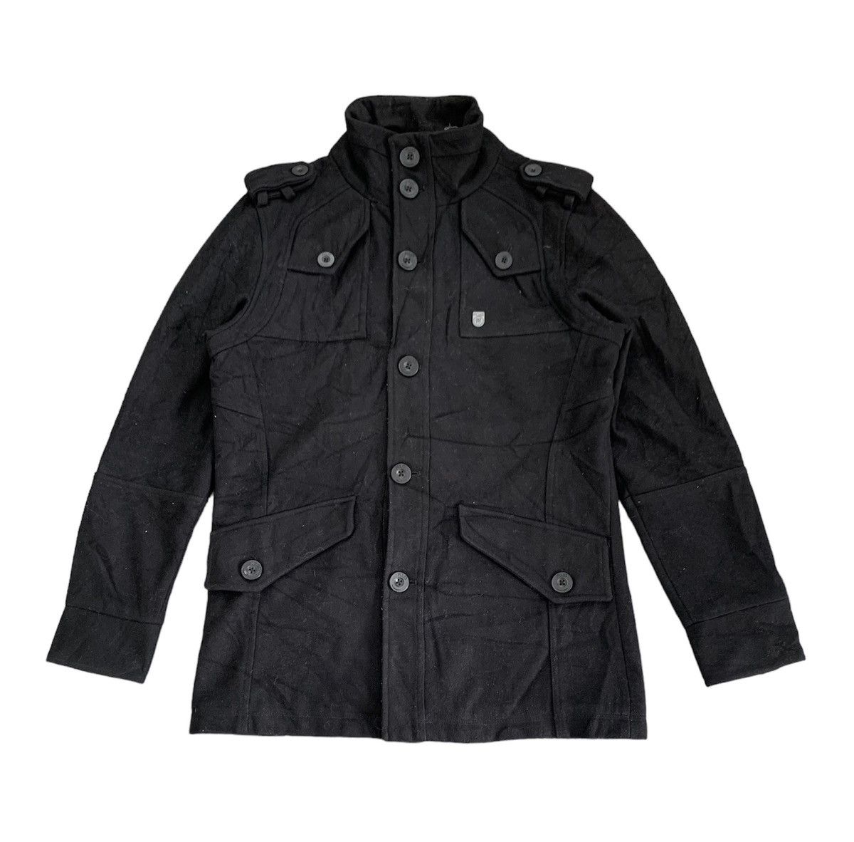 Japanese Brand Fly53 Beasley Wool Jacket Size US L / EU 52-54 / 3 - 1 Thumbnail