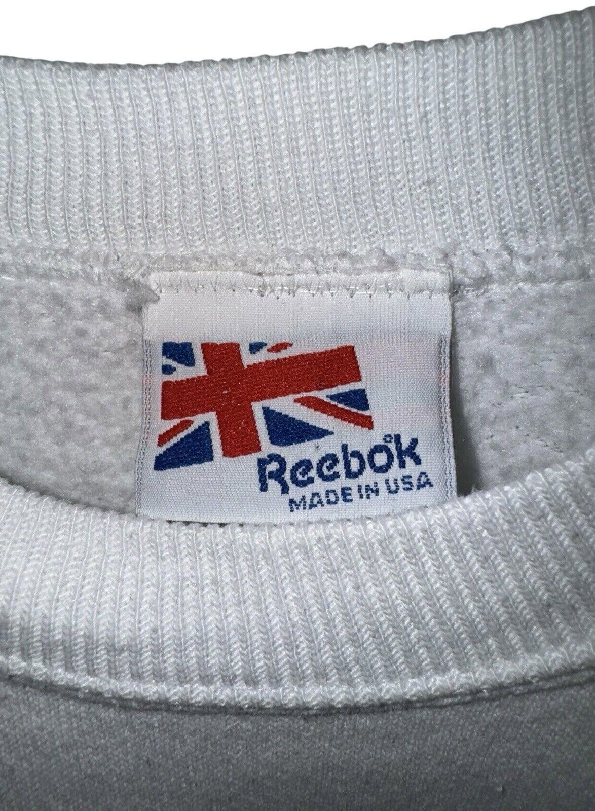 Designer Vintage Reebok 1980s Pop Art Graphic Crewneck Sweater L Size US 34 / EU 50 - 8 Thumbnail