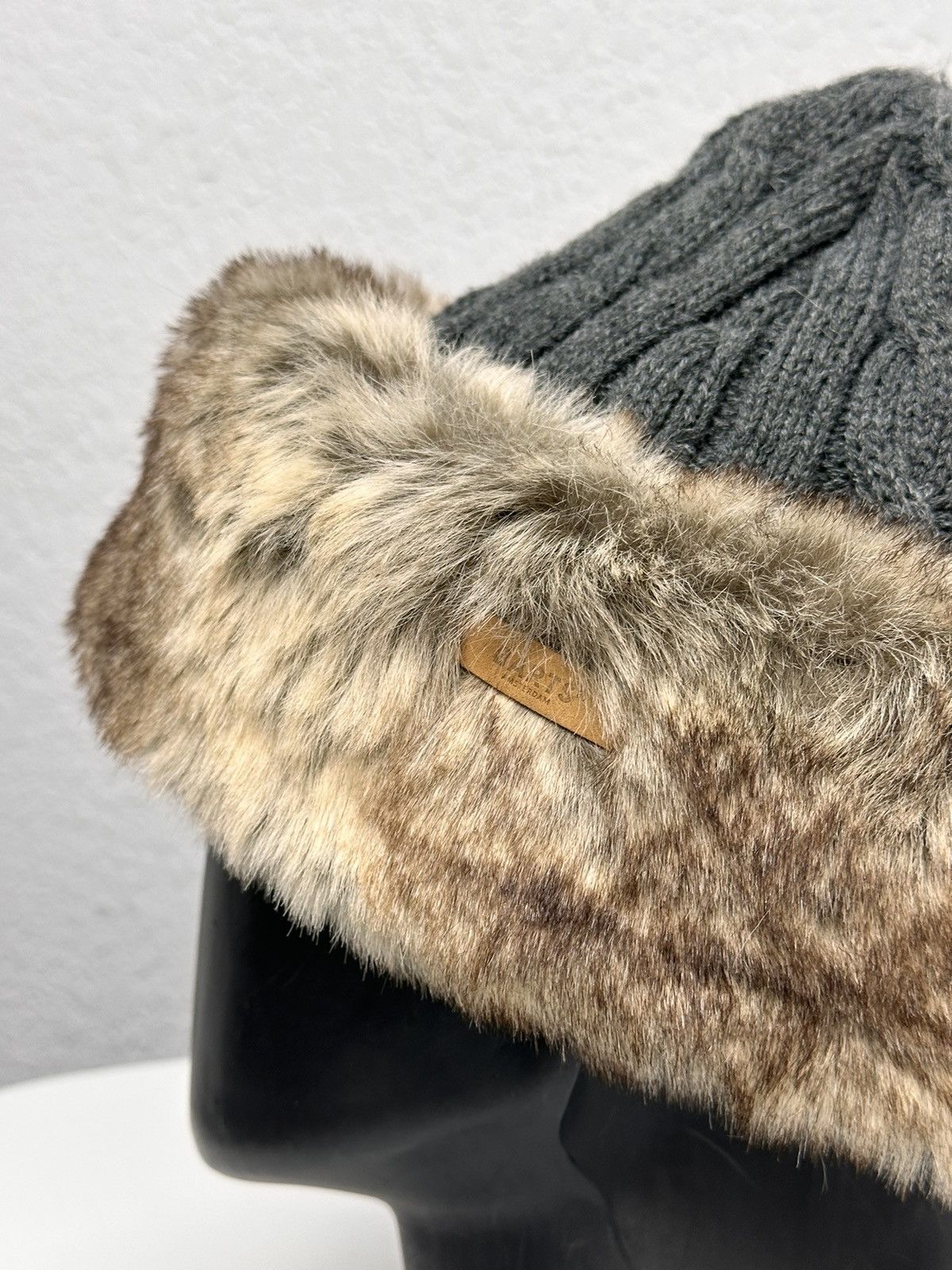 Stetson WOW😻 Vintage Fur Hats Beanie Mohair LGB JAPAN CANADA GOOSE Size ONE SIZE - 3 Thumbnail