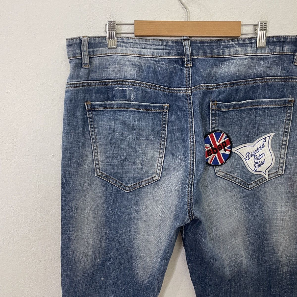 Dsquared2 Vintage Dsquared2 Distressed Denim Jeans Size US 36 / EU 52 - 10 Thumbnail