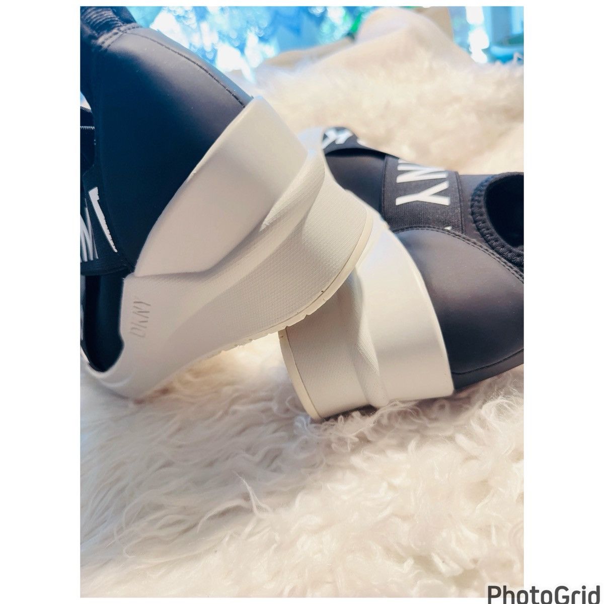 DKNY DKNY Leya Wedge Sneakers Size US 7.5 / IT 37.5 - 8 Thumbnail