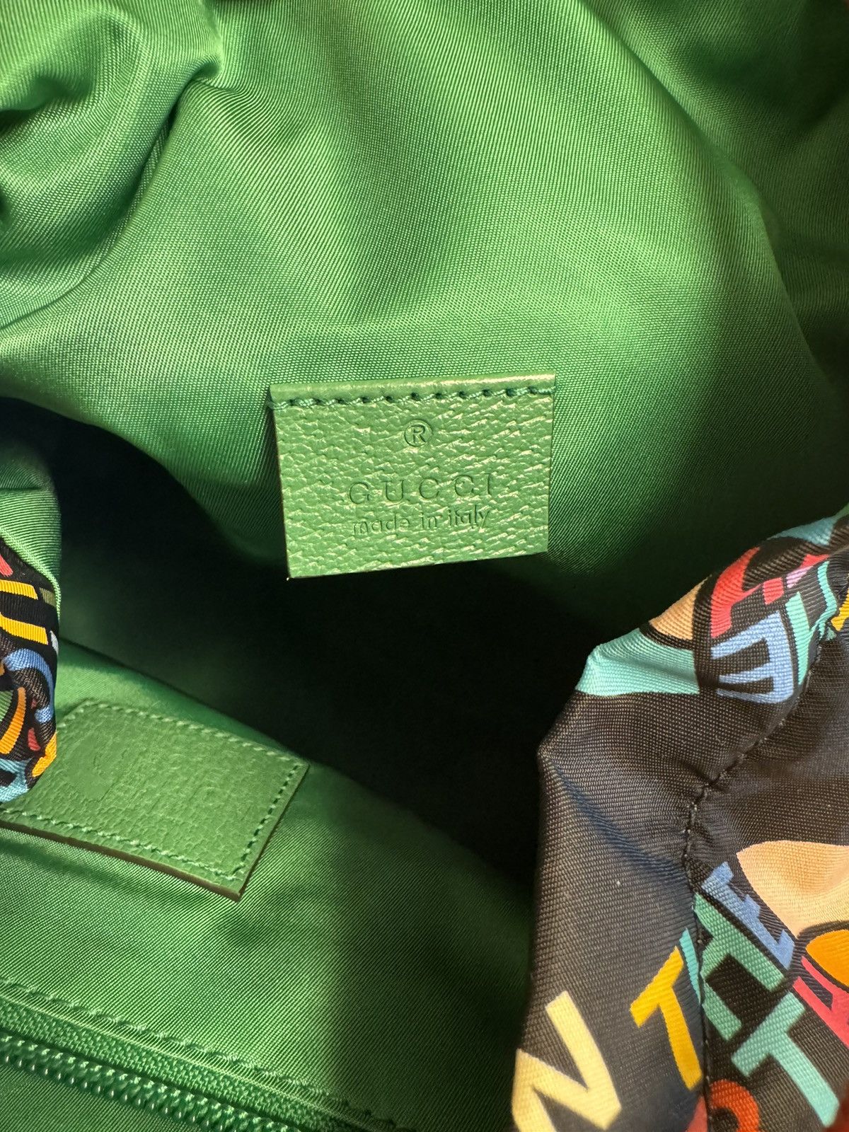 Gucci New Authentic Gucci x North Face Logo Backpack Size ONE SIZE - 16 Thumbnail