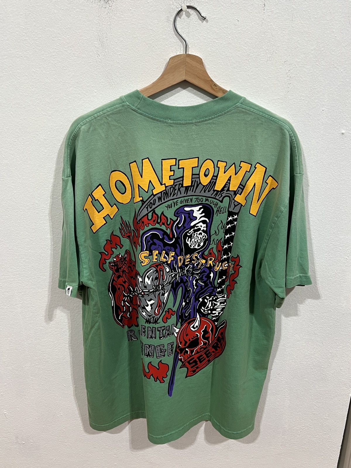 Warren Lotas Warren Lotas Hometown Green Tee Size US L / EU 52-54 / 3 - 6 Thumbnail