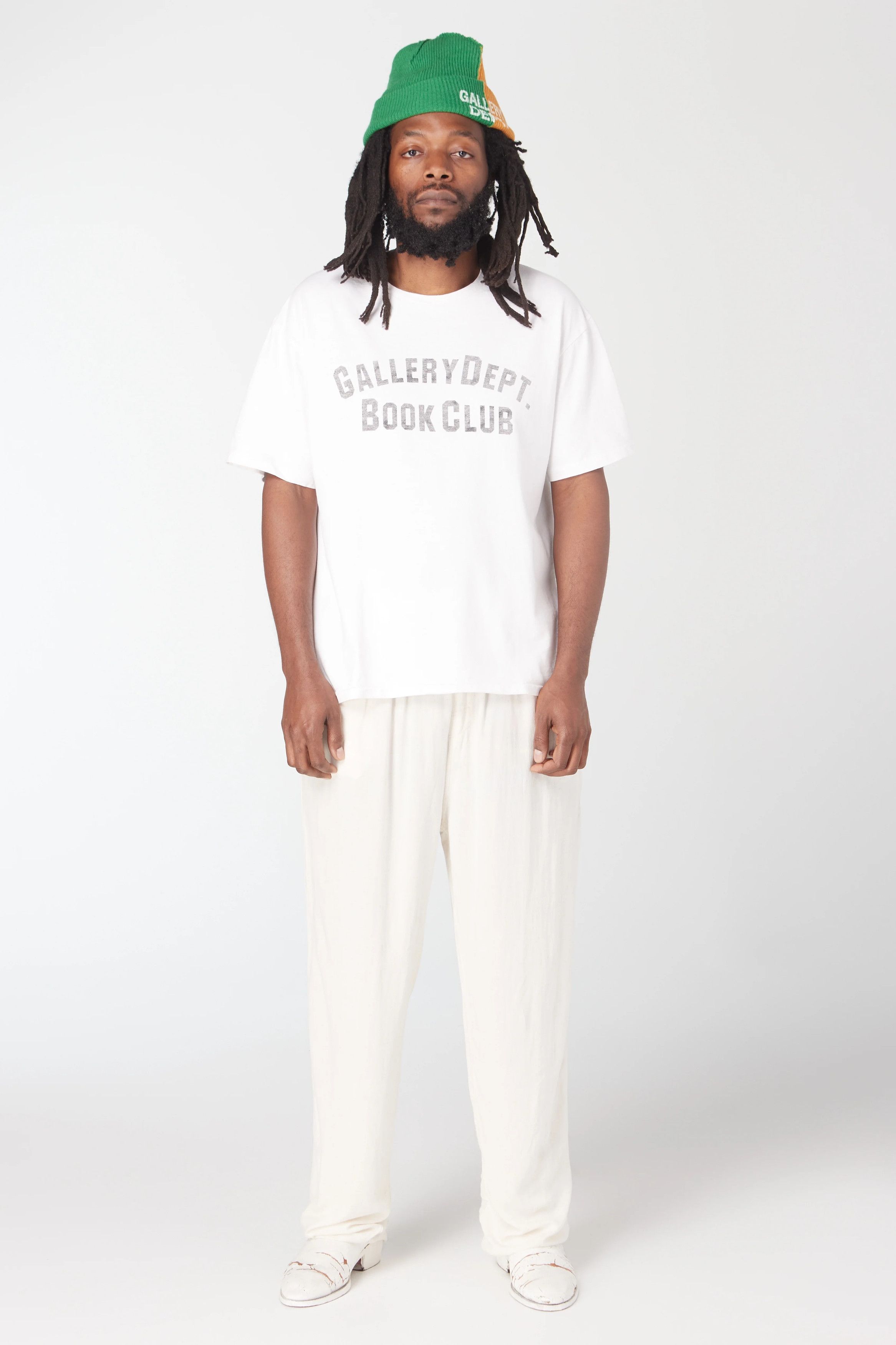 Gallery Dept. o1mle0725 Book Club T-Shirt in White Size US XXL / EU 58 / 5 - 2 Thumbnail