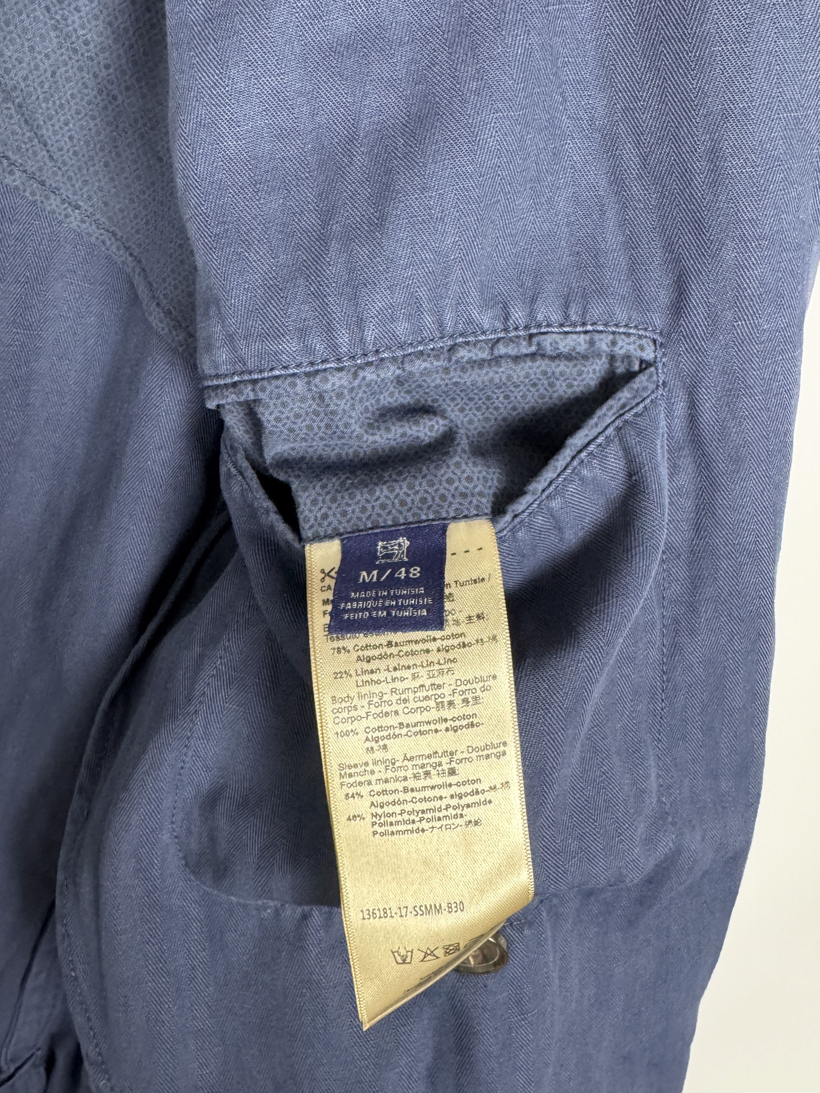 Scotch & Soda NWT RRP300$ Scotch Soda Linen Bouble Breasted Blazer Size 48 Size 38R - 9 Thumbnail