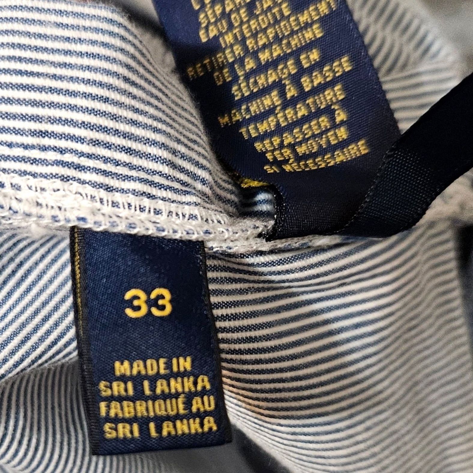 Polo Ralph Lauren Polo Ralph Lauren Shorts Men's Size 33 Seersucker All Over Pony Print Chinos Size US XS / EU 42 / 0 - 5 Thumbnail