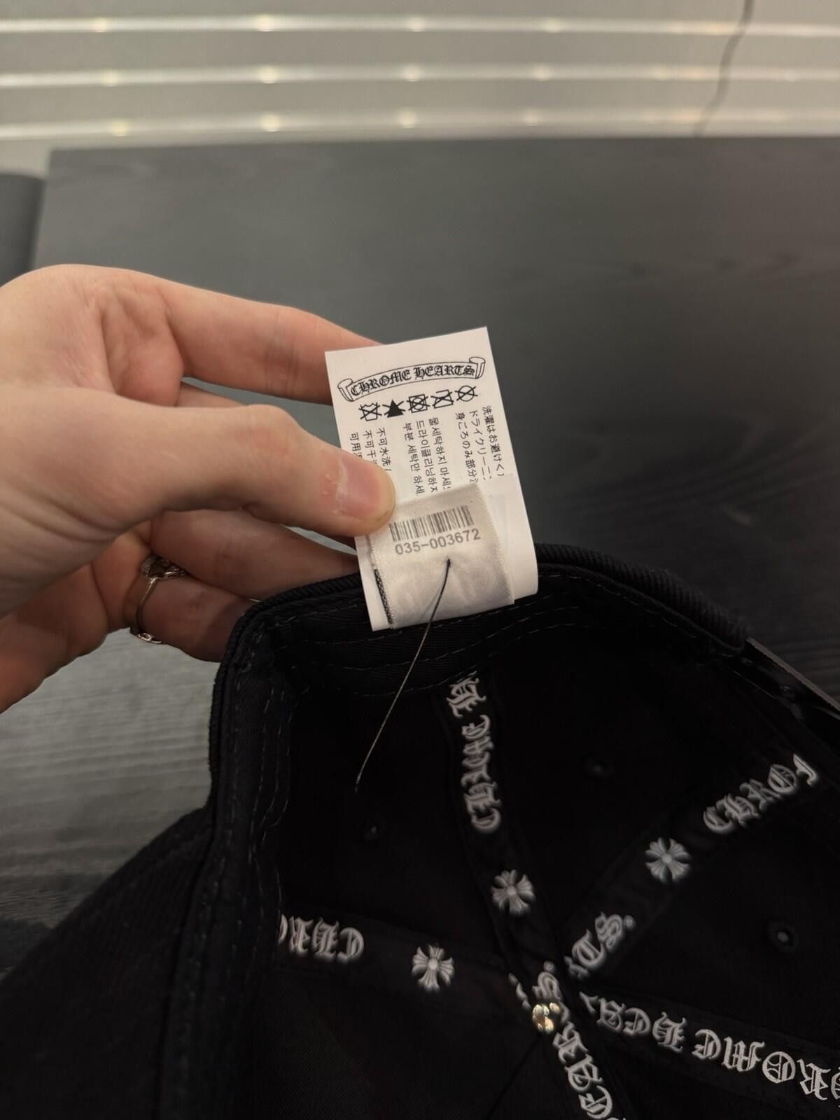Chrome Hearts Chrome Hearts Black White 100% Authentic EXLUSIVE Hat New Size ONE SIZE - 12 Thumbnail