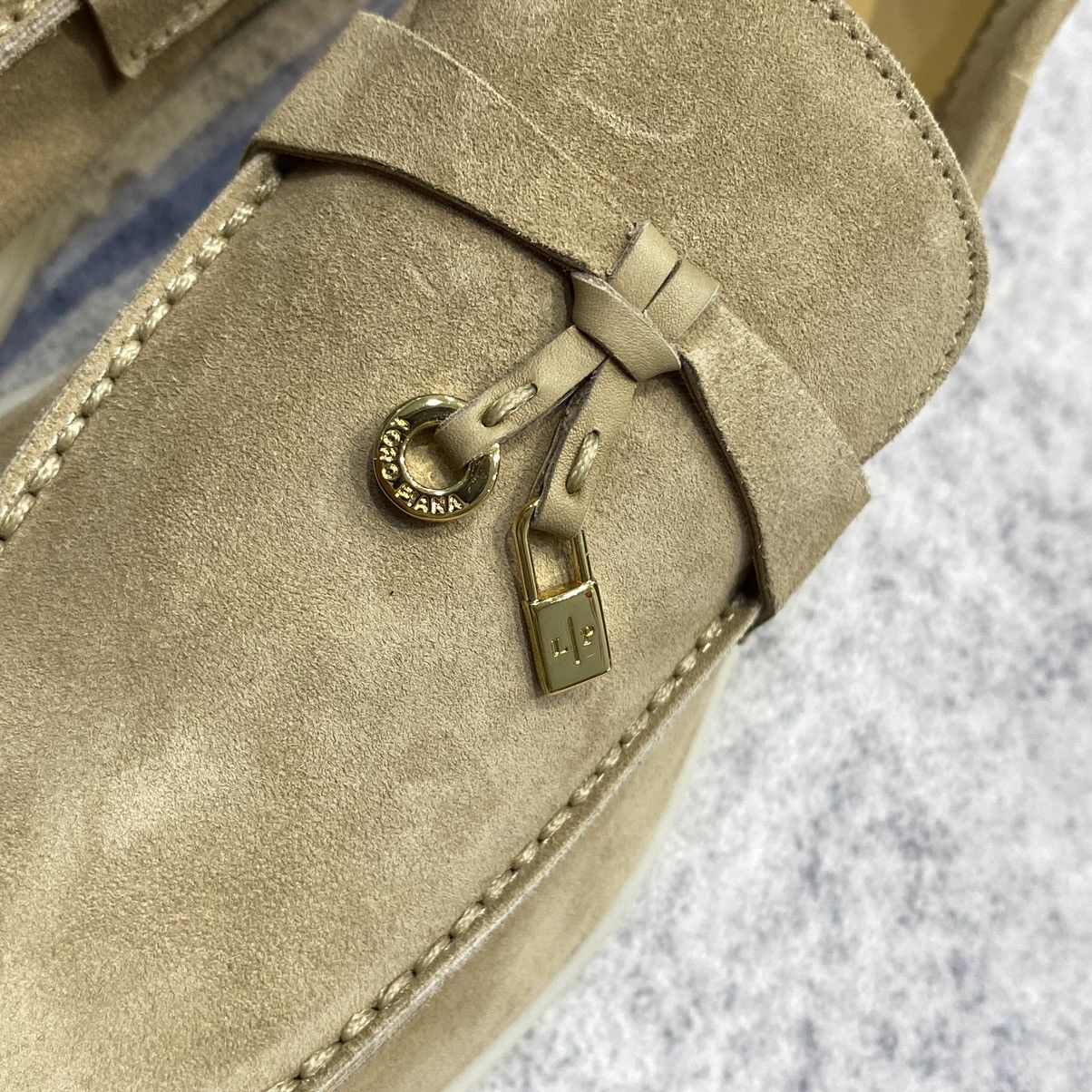 Loro Piana Loro piana summer walk charm suede beige loafer Sadstone Size US 8 / IT 38 - 5 Thumbnail
