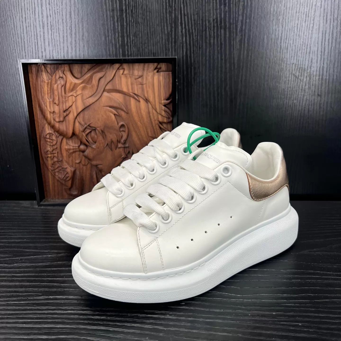 Alexander McQueen McQueen Gold Tail Trainers 37.5 New Size US 7 / IT 37 - 1 Thumbnail