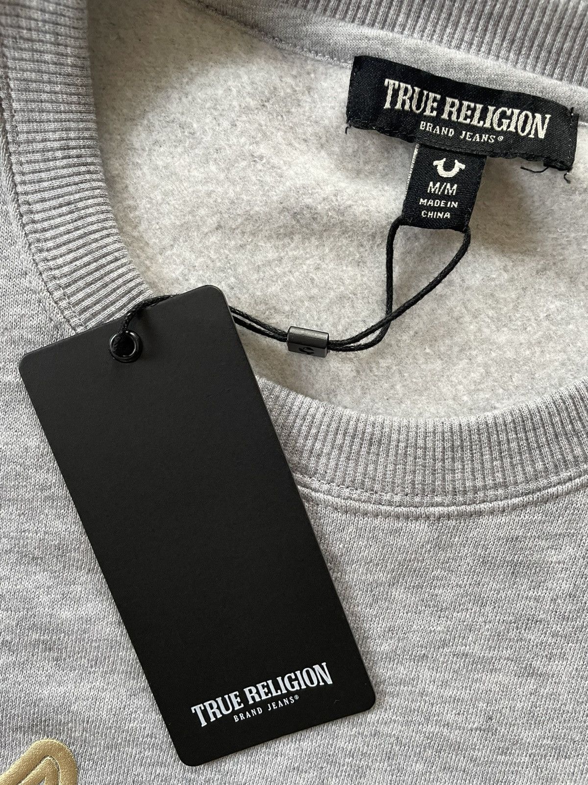 Japanese Brand 🥡 TRUE RELIGION BRAND NEW BIG LOGO CREWNECK Size US M / EU 48-50 / 2 - 4 Thumbnail