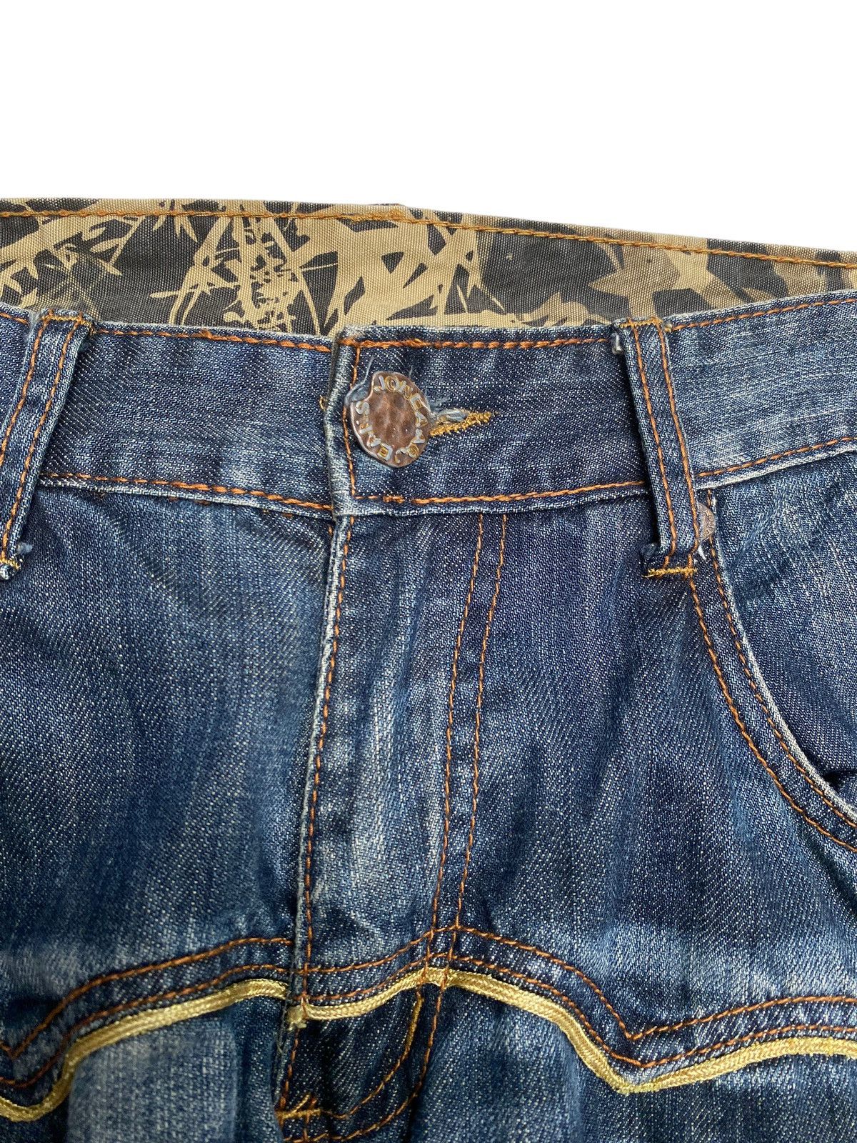 14th Addiction × Japanese Brand × Vintage Rare Design Vintage Japanese Brand Joneaal Jeans 1990s Size US 32 / EU 48 - 9 Thumbnail