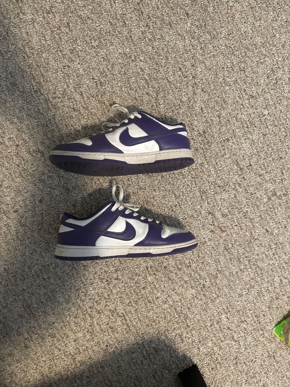 Nike Nike dunk low court purple Size US 10 / EU 43 - 1 Thumbnail