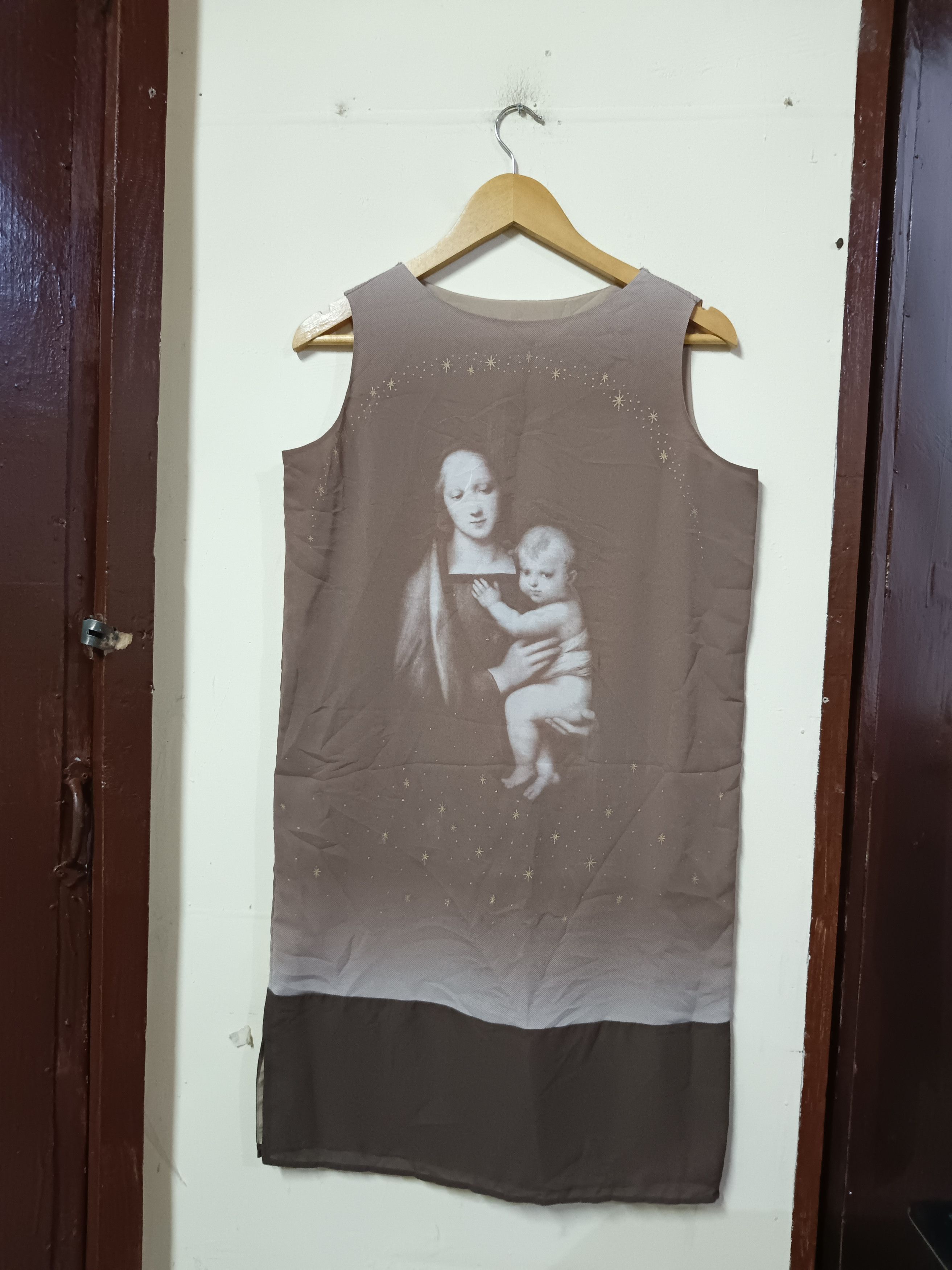 Japanese Brand Maison de toiles Madonna del Granduca dress Size L / US 10 / IT 46 - 1 Thumbnail