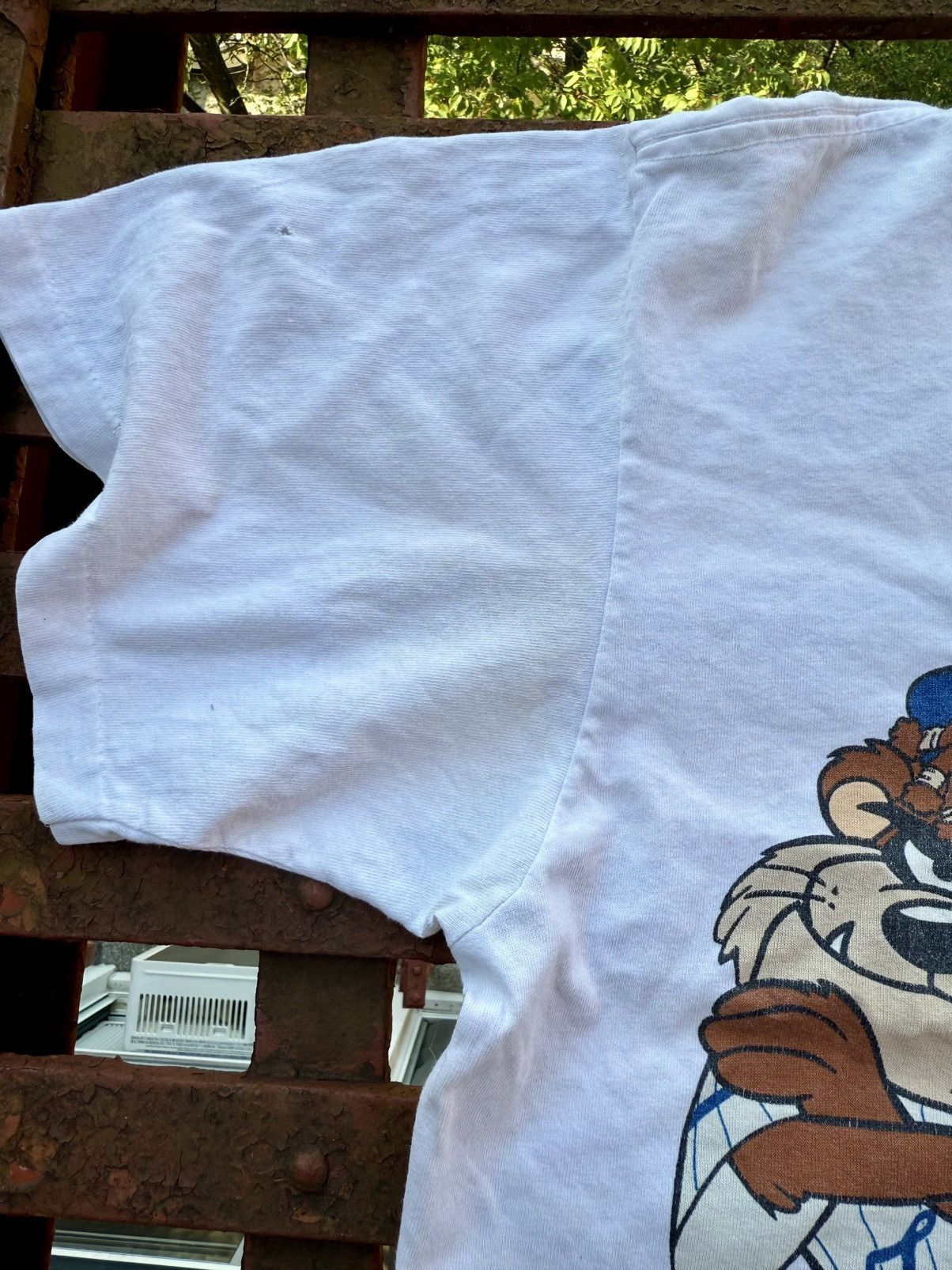 Changes RARE VTG NY Yankees Looney Tunes Taz Devil Bugs Bunny 1993 Size US L / EU 52-54 / 3 - 5 Thumbnail