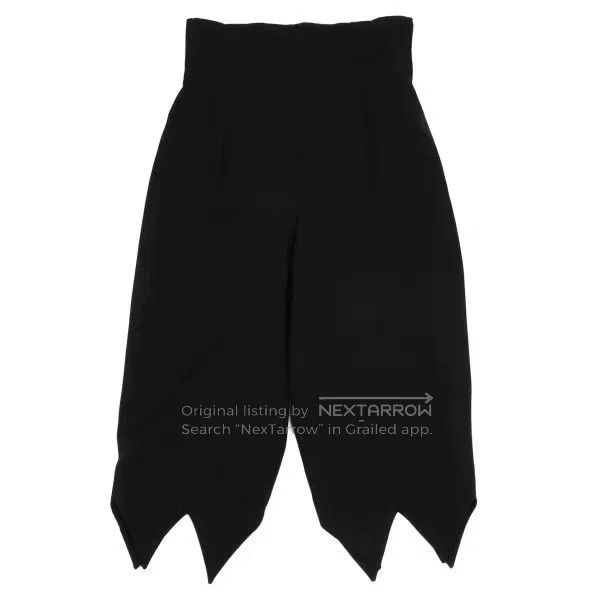 Comme des Garcons Comme Des Garcons size M Black vintage serrated trousers Size 23" - 1 Thumbnail