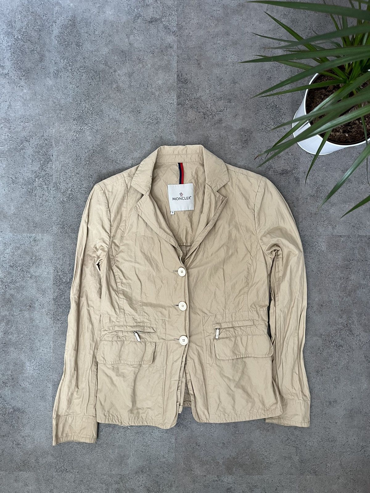 Moncler Jacket Moncler Size M / US 6-8 / IT 42-44 - 1 Thumbnail