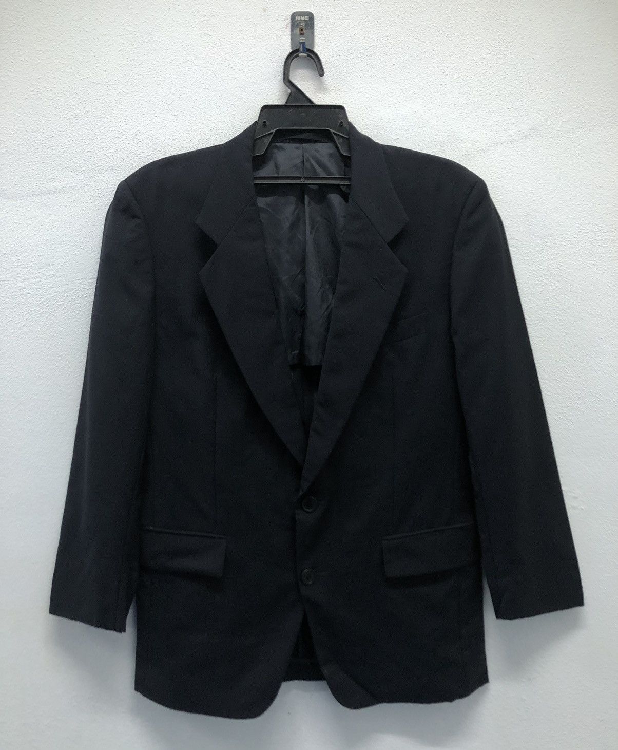Vintage × Yves Saint Laurent Yves Saint Laurent Diffusion Hommes Men's Wool Blazer Size US L / EU 52-54 / 3 - 1 Thumbnail