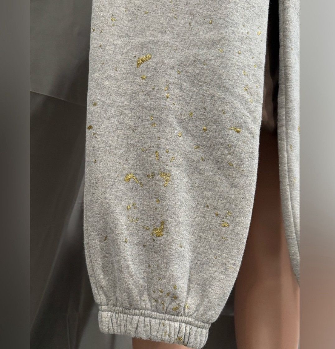 Palm Angels PALM ANGELS PXP Painted Classic Sweatpants MELANGE GREY Sz M Size US 32 / EU 48 - 6 Thumbnail