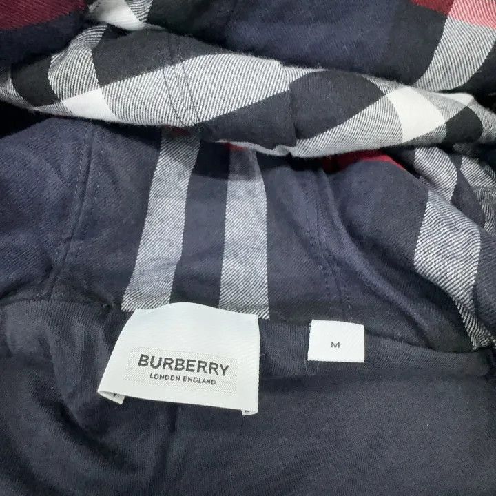 Burberry Burberry Burberry Navy Logo Print Hoodie Jacket-2507 Size US M / EU 48-50 / 2 - 5 Thumbnail