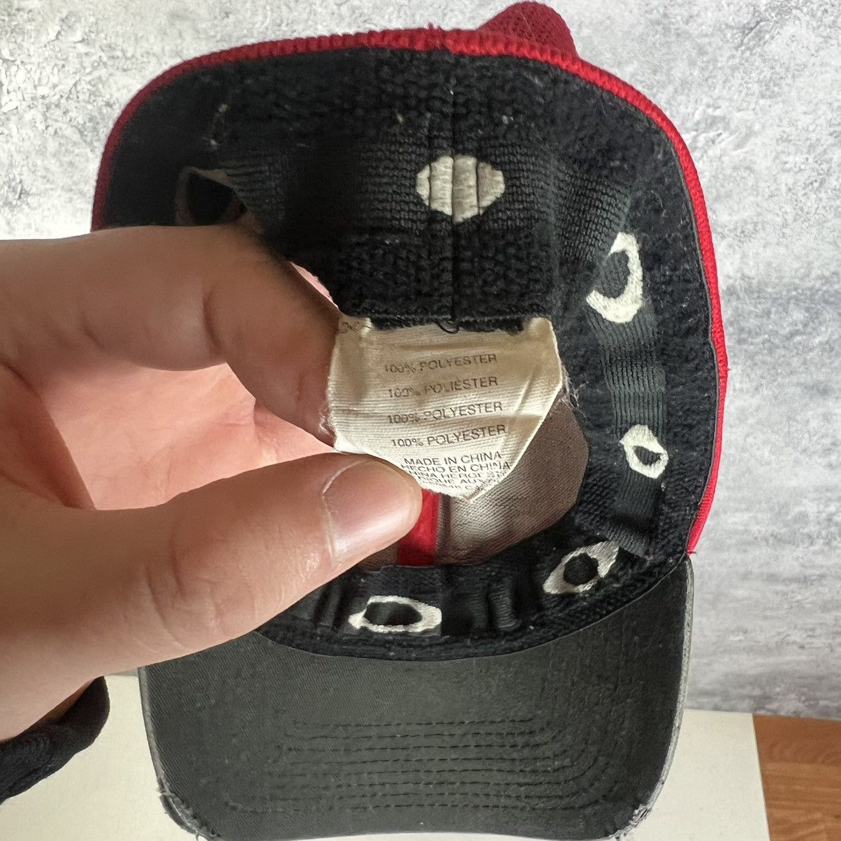 Oakley Oakley Cap Men's Red Polyester One Size Size ONE SIZE - 10 Thumbnail