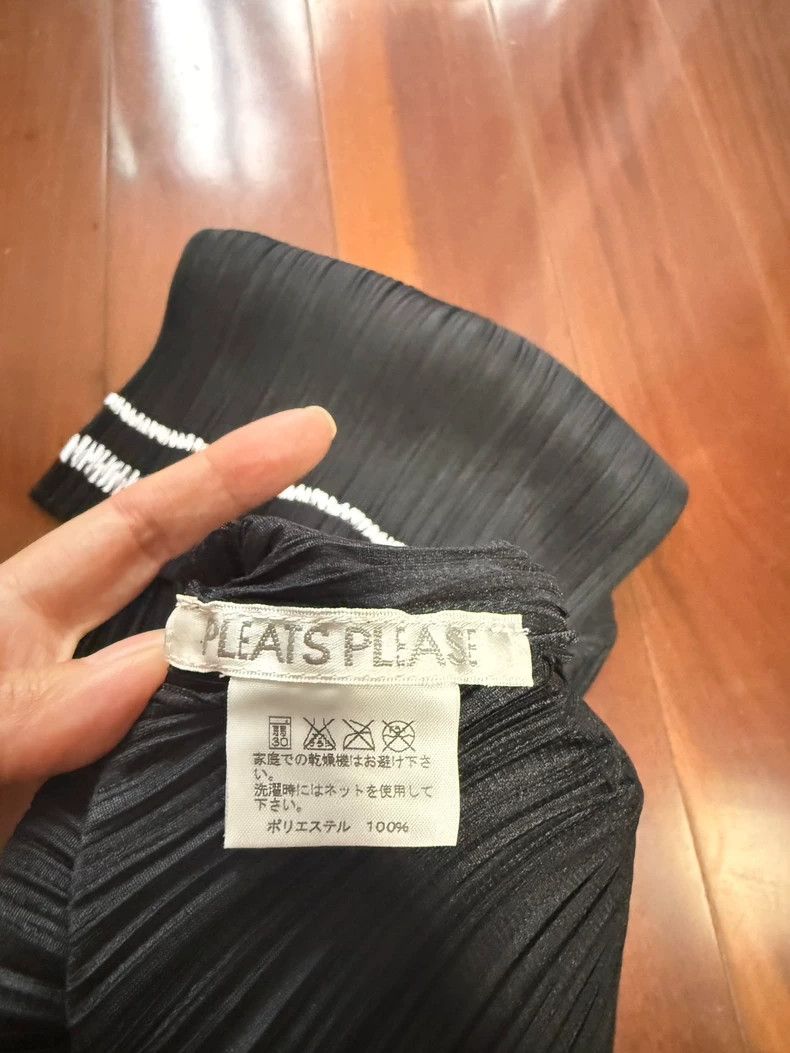 Issey Miyake Issey Miyake size:3 Black striped navy shirt Size XS / US 0-2 / IT 36-38 - 5 Thumbnail