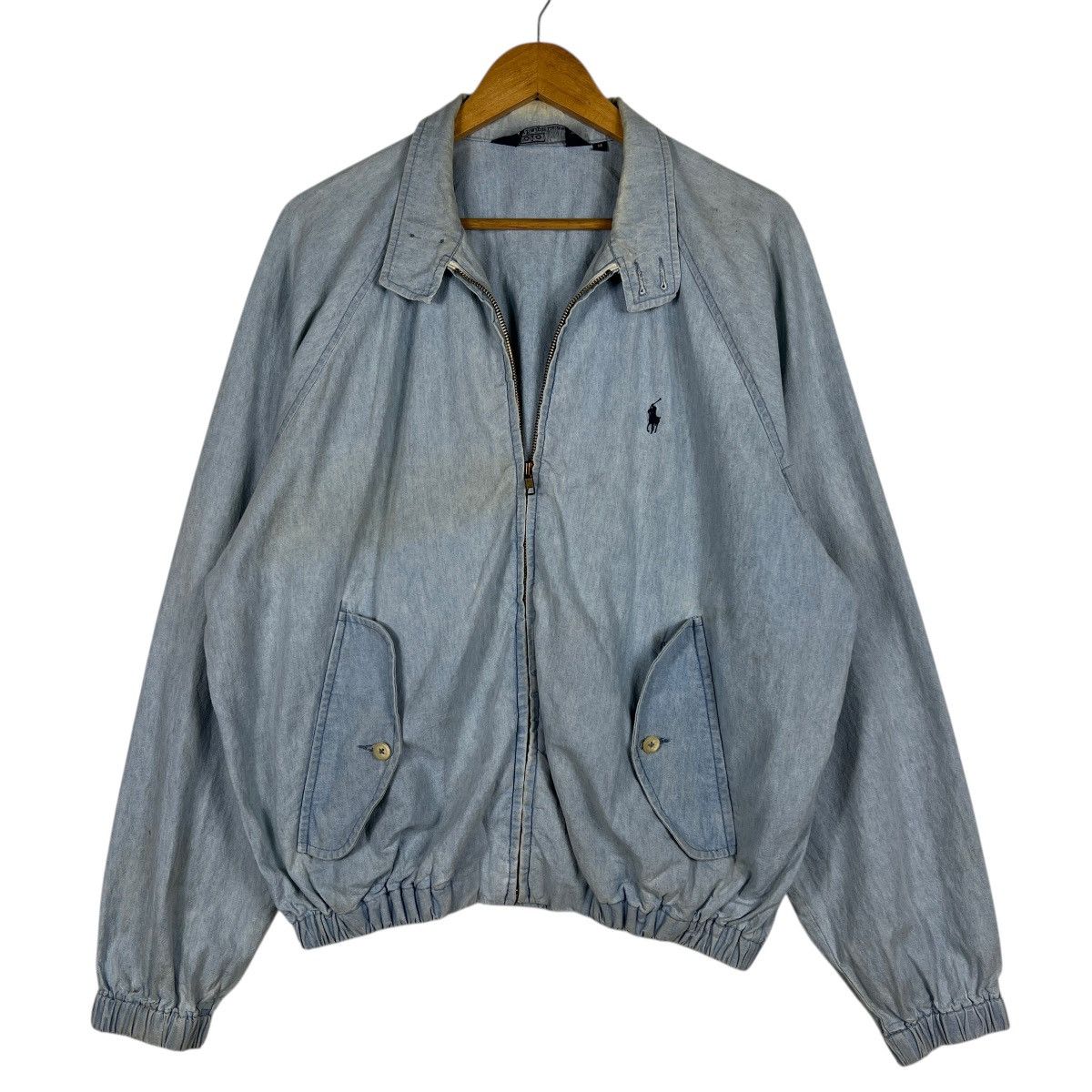 Polo Ralph Lauren 🔥 90s Vintage Polo Ralph Lauren G9 Light Blue Jacket Size US M / EU 48-50 / 2 - 1 Thumbnail