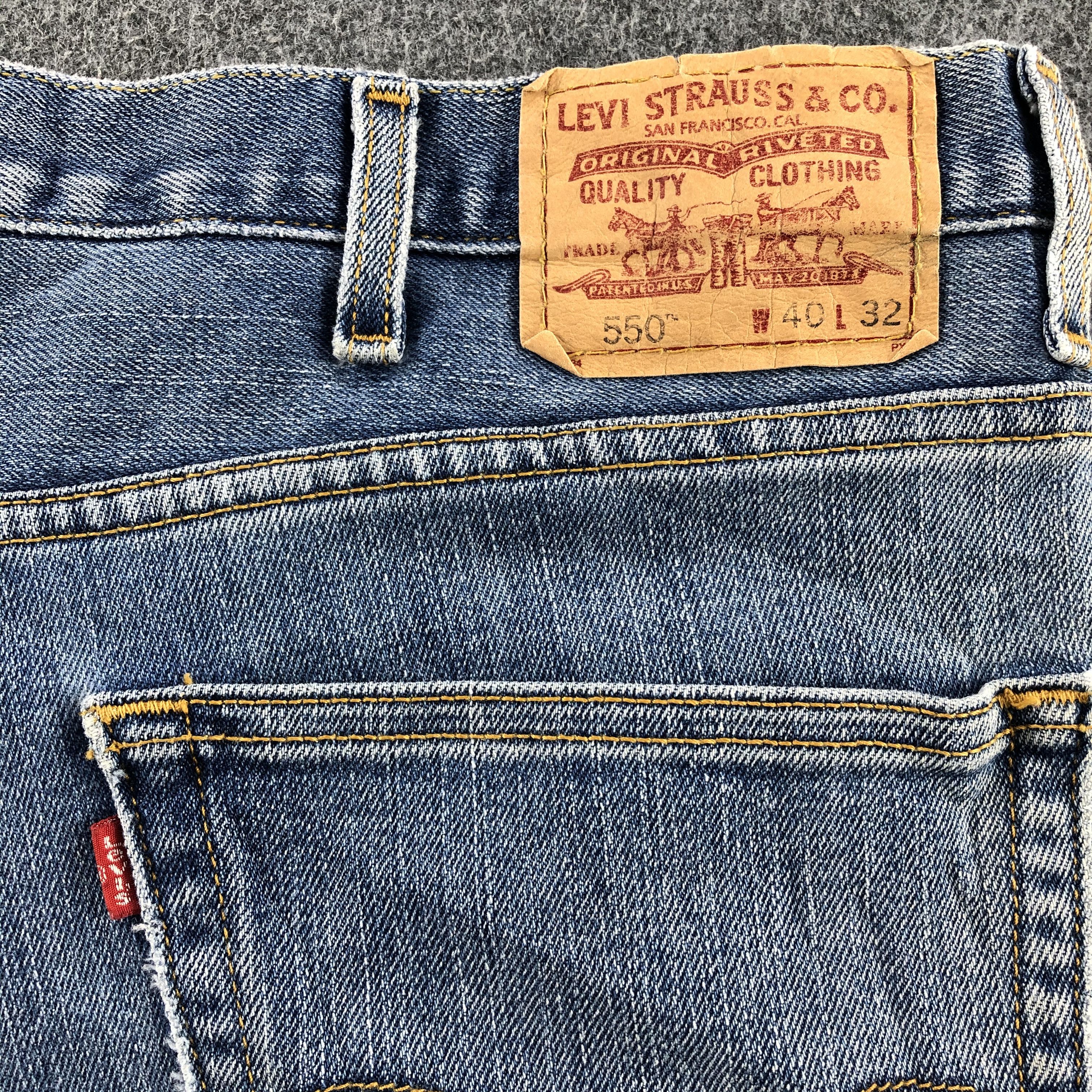 Vintage Blue Wash Levis 550 Jeans- J1361