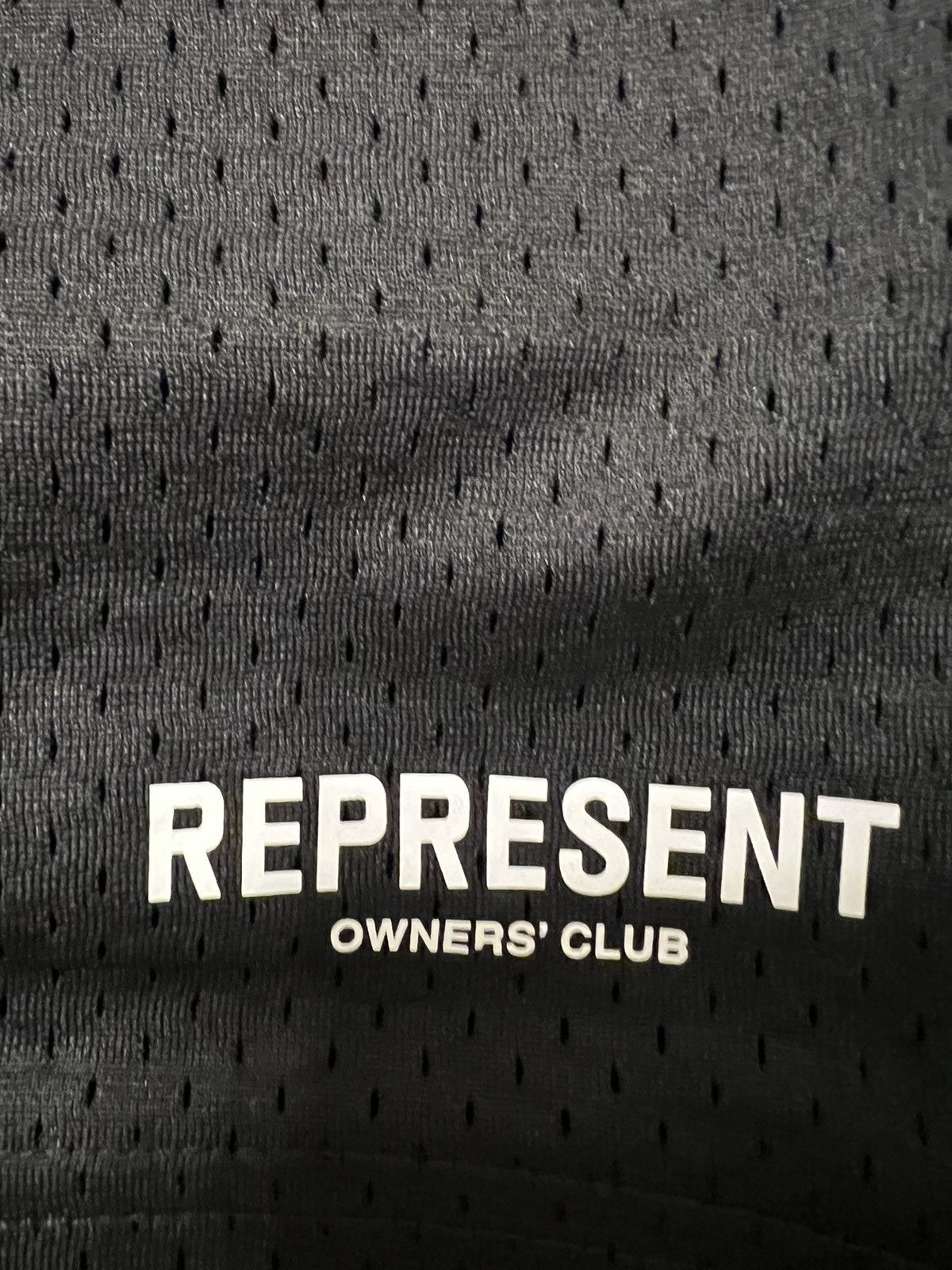 Represent Clo. Represent Owners Club Shorts, Black Mesh Size US 38 / EU 54 - 3 Thumbnail