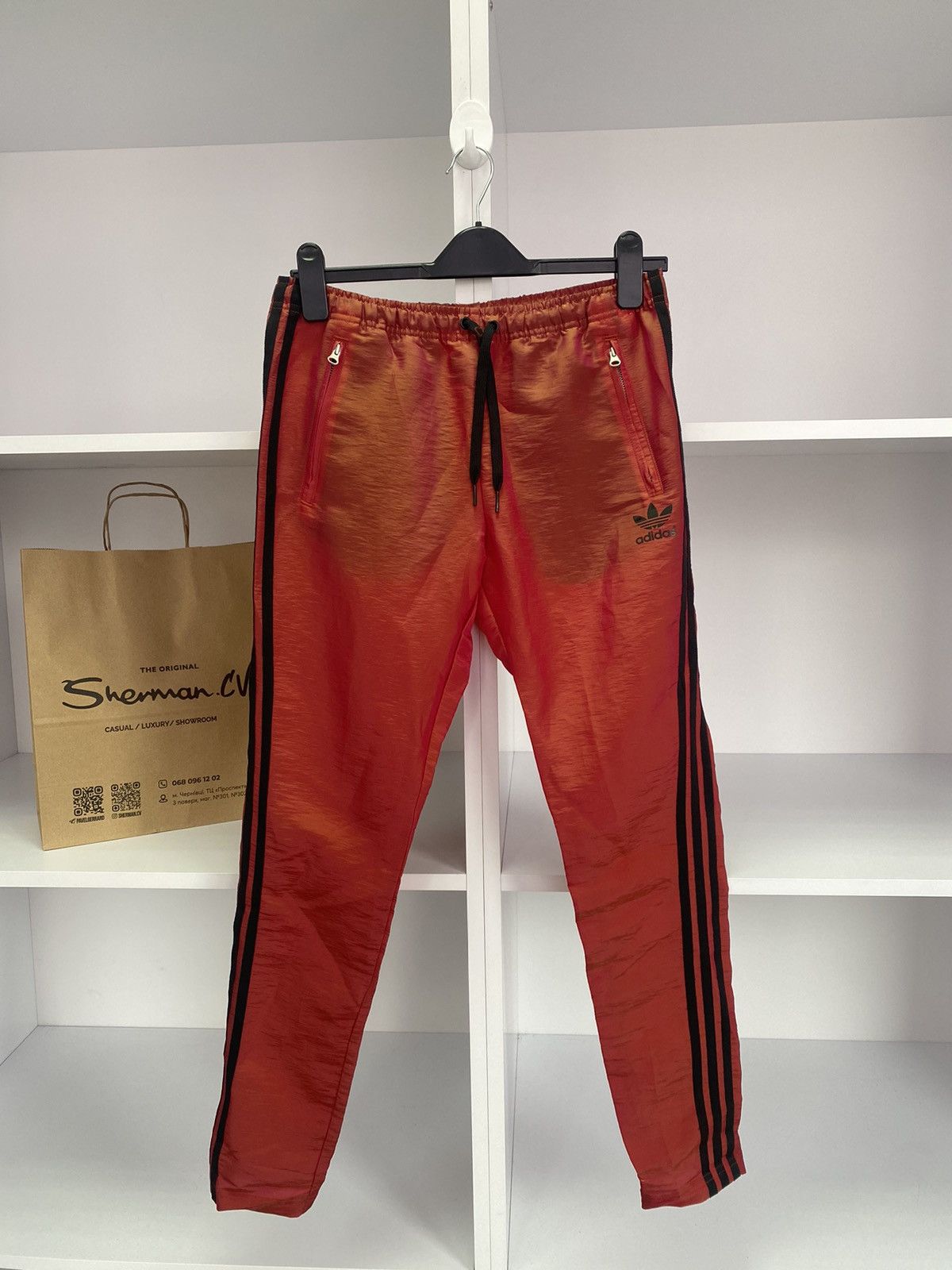 Adidas × Designer × Vintage Vintage Adidas Originals x Rita Ora Space Shifter Pants Size 30" / US 8 / IT 44 - 2 Thumbnail