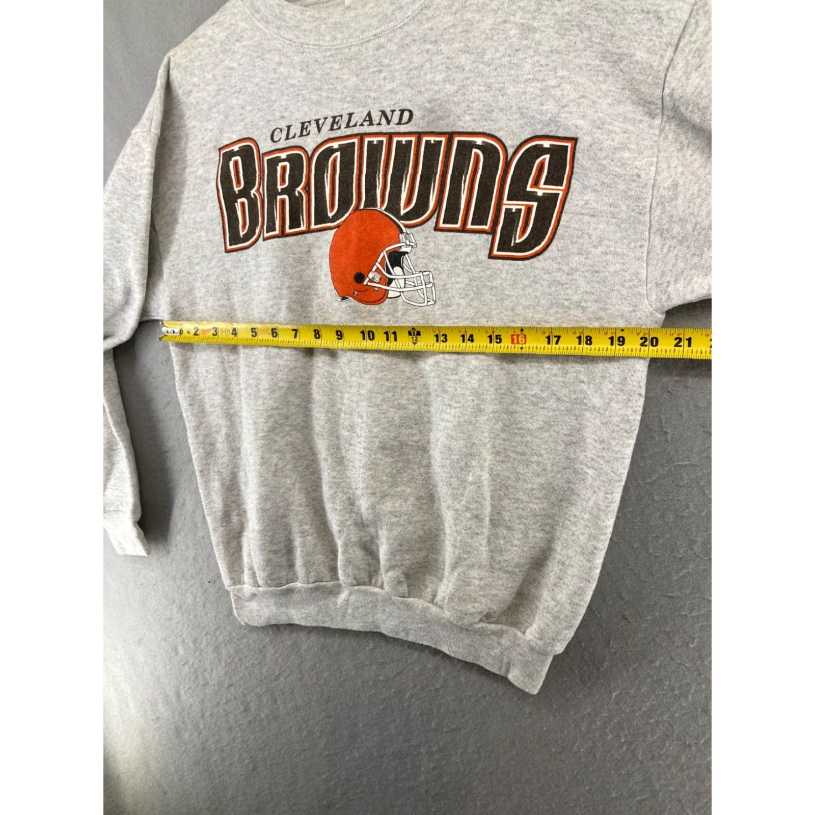 Logo 7 VINTAGE Logo 7 Cleveland Brown Sweatshirt Mens M 90s Crewneck Shirt Size US M / EU 48-50 / 2 - 2 Thumbnail
