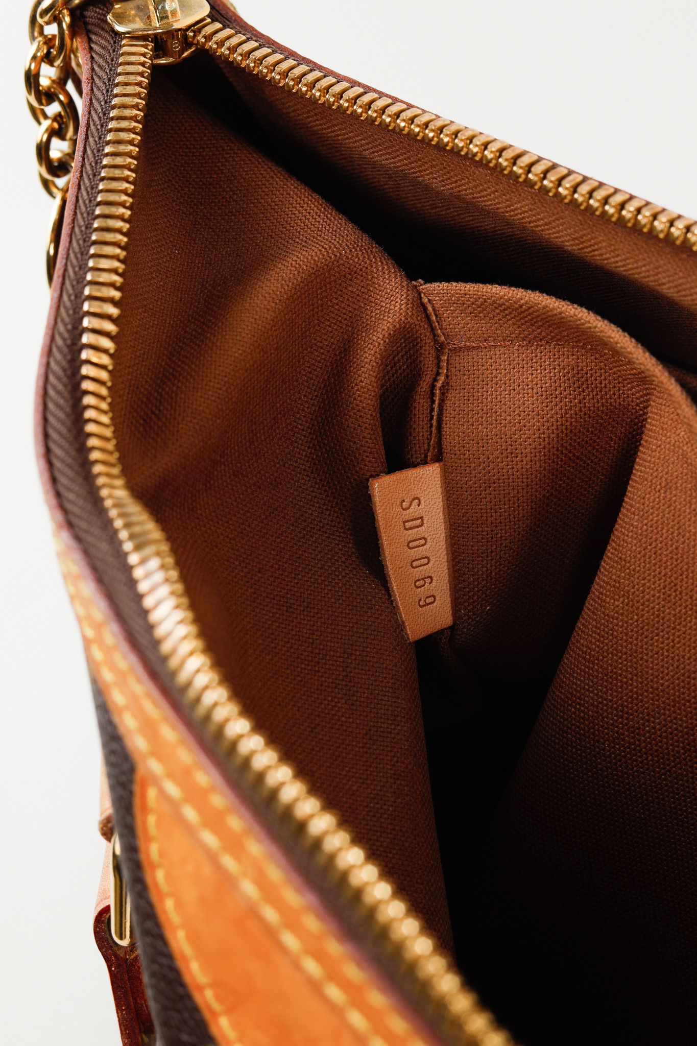 Louis Vuitton Louis Vuitton Monogram Canvas Brown Palermo PM Bag Size ONE SIZE - 12 Thumbnail