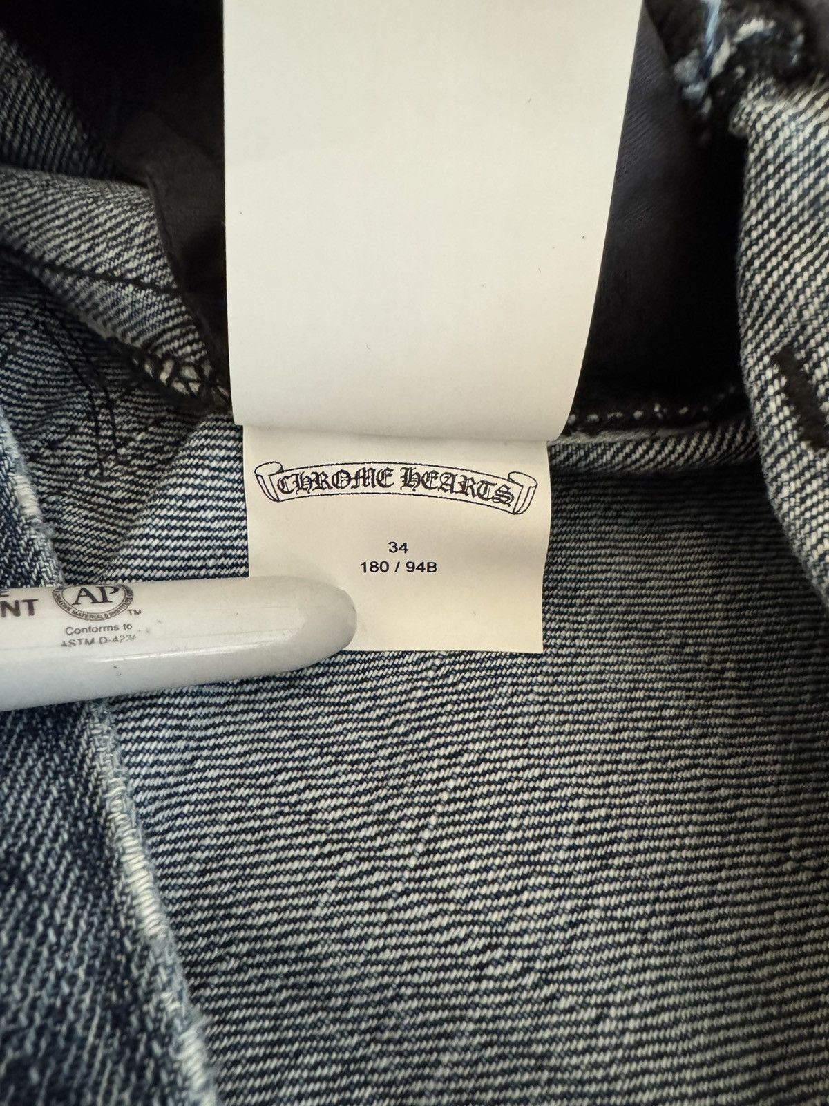 Chrome Hearts Gallery Dept. Cross Denim (Pre-Owned) Size US 34 / EU 50 - 5 Thumbnail