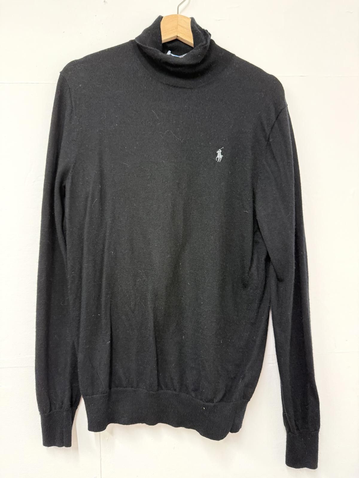 Polo Ralph Lauren Polo Ralph Lauren Black Long Sleeve Sweater Size M Size US M / EU 48-50 / 2 - 4 Thumbnail