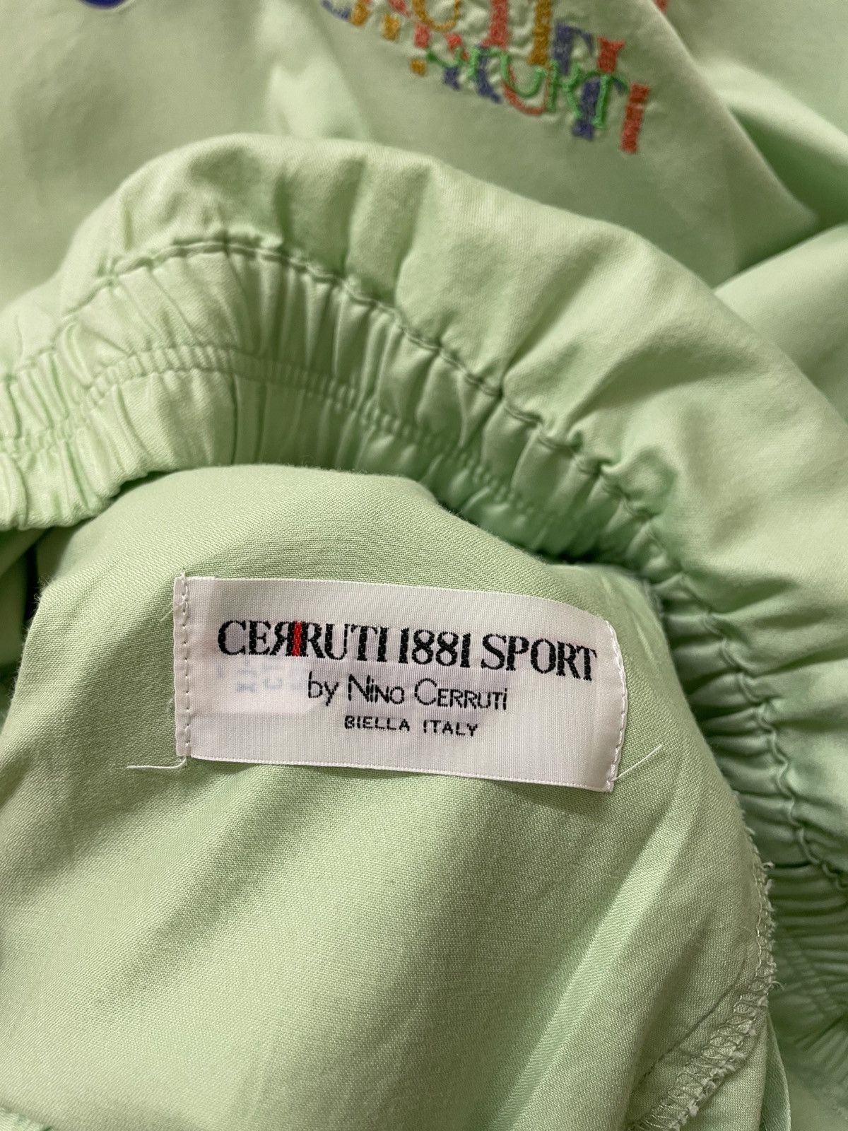Cerruti 1881 Vtg Cerruti 1881 Sport Nino Cerruti Embroided Light Jacket Size US L / EU 52-54 / 3 - 8 Thumbnail