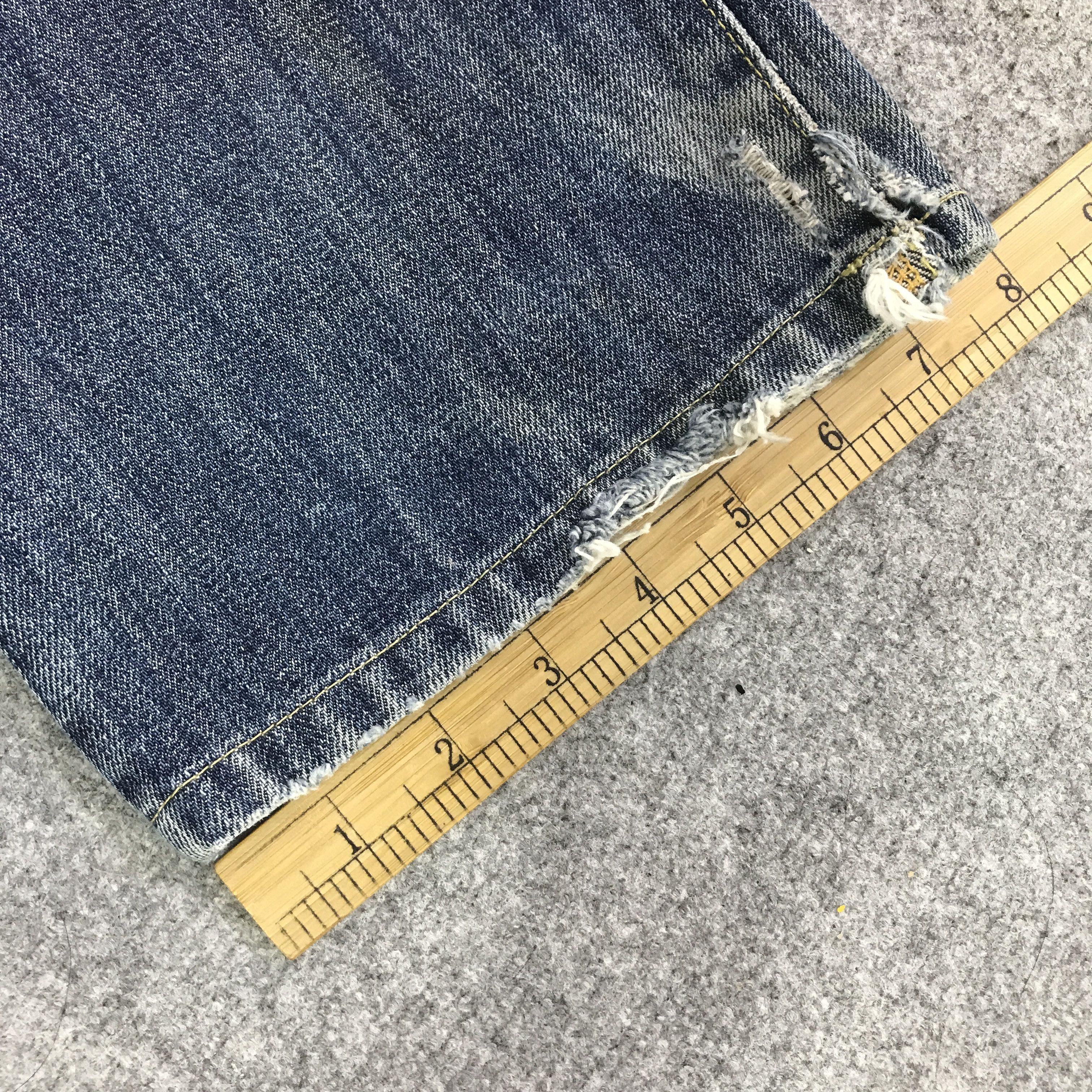 Uniqlo UNIQLO JAPAN DISTRESSED DENIM PANTS K74B18 Size US 30 / EU 46 - 10 Thumbnail