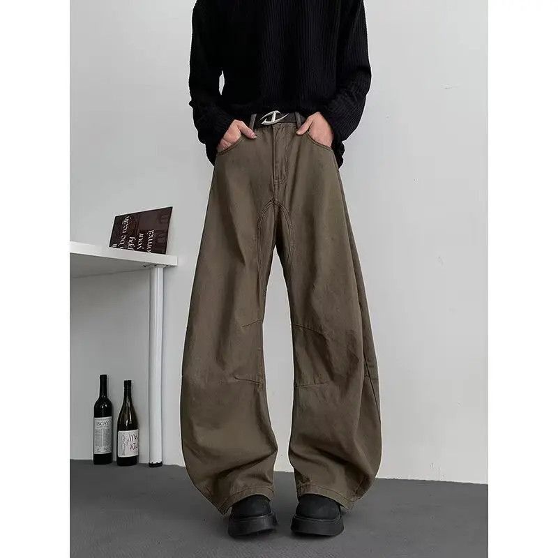 Japanese Brand Retro loose high street casual jeans Size US 32 / EU 48 - 4 Thumbnail