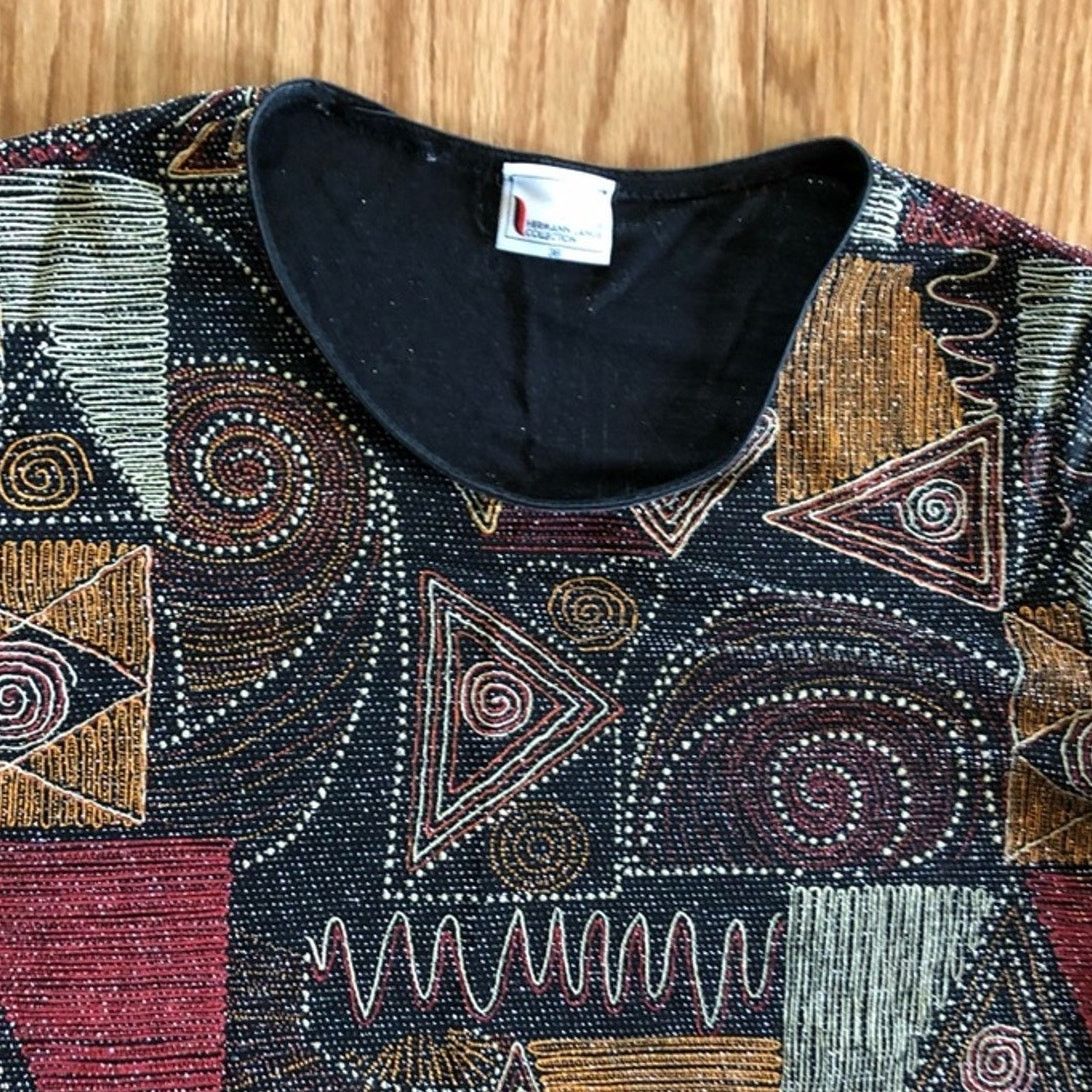 Other Hermann Lange Black Beaded Blouse Womens 38 Small Size S / US 4 / IT 40 - 4 Thumbnail