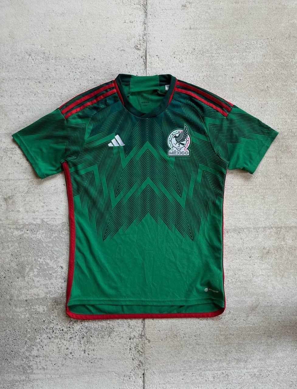 Adidas Adidas Mexico 2022-2023 Home Green Jersey Size US M / EU 48-50 / 2 - 1 Thumbnail