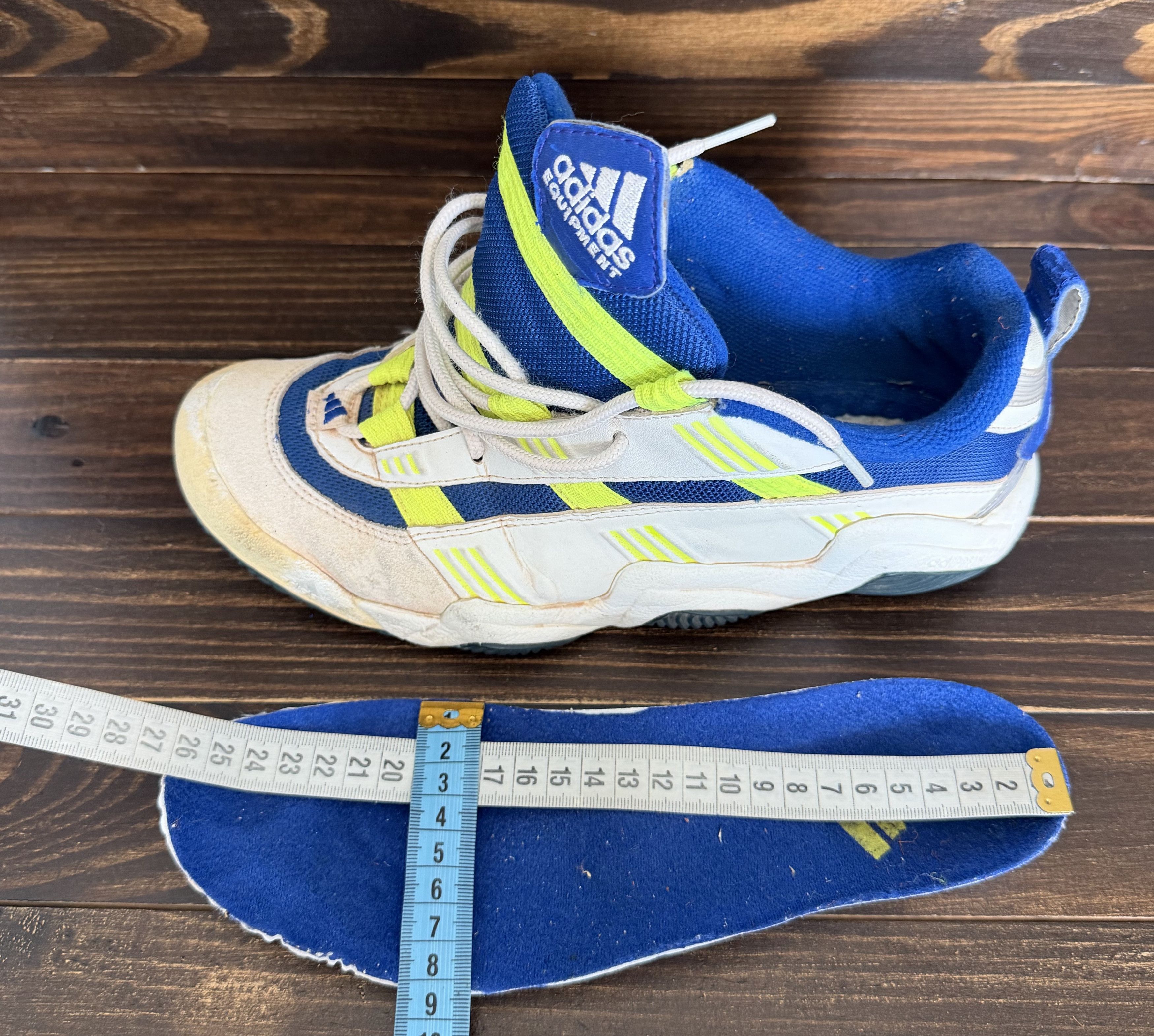 Adidas Vintage 1997 ADIDAS Equipment Crazy FEET YOU WEAR PRECISION Size US 9 / EU 42 - 18 Thumbnail