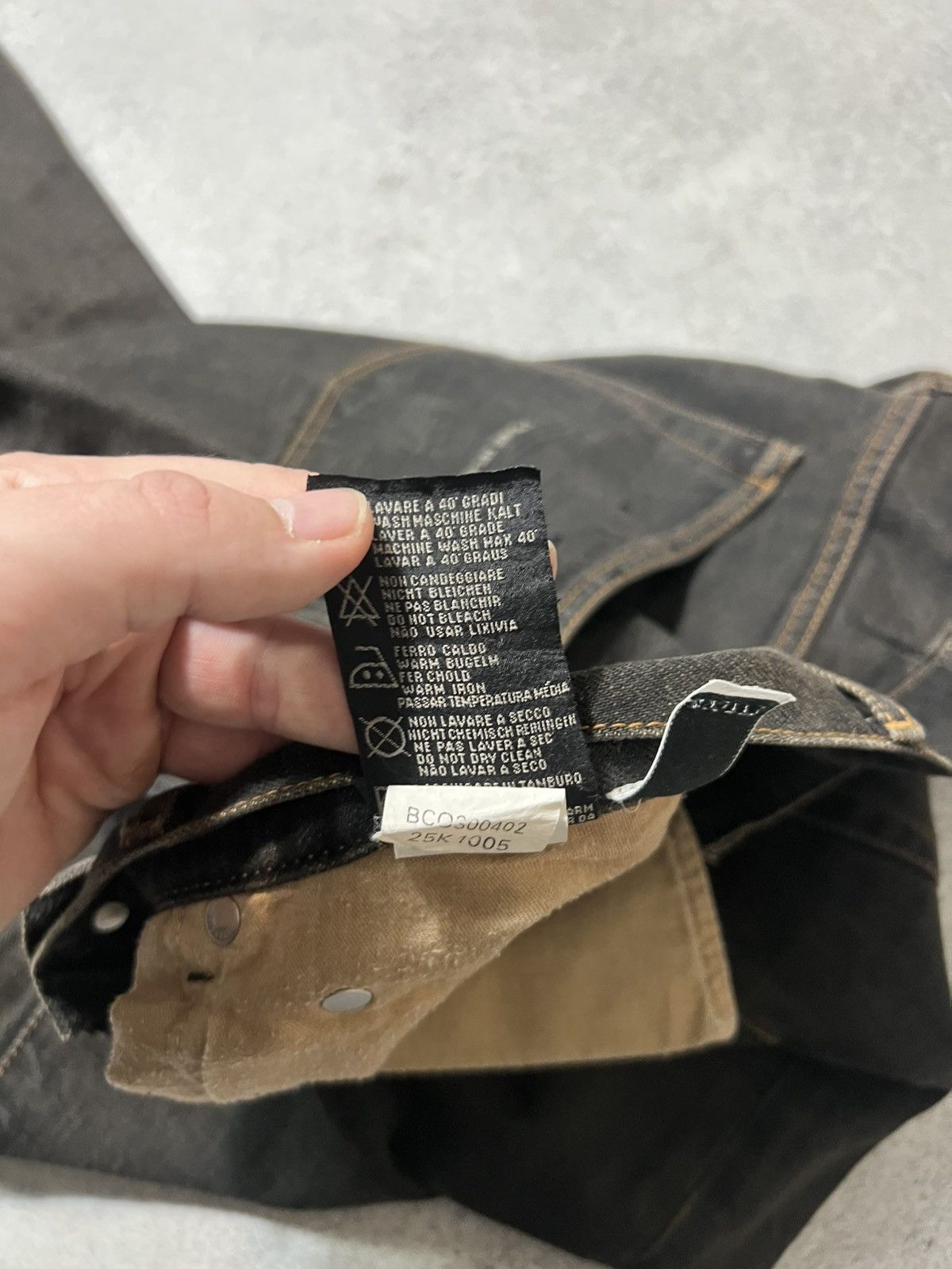 Massimo Osti Vintage Stone Island Jeans Denim Pants Rare S.I Denims Size US 33 - 9 Thumbnail