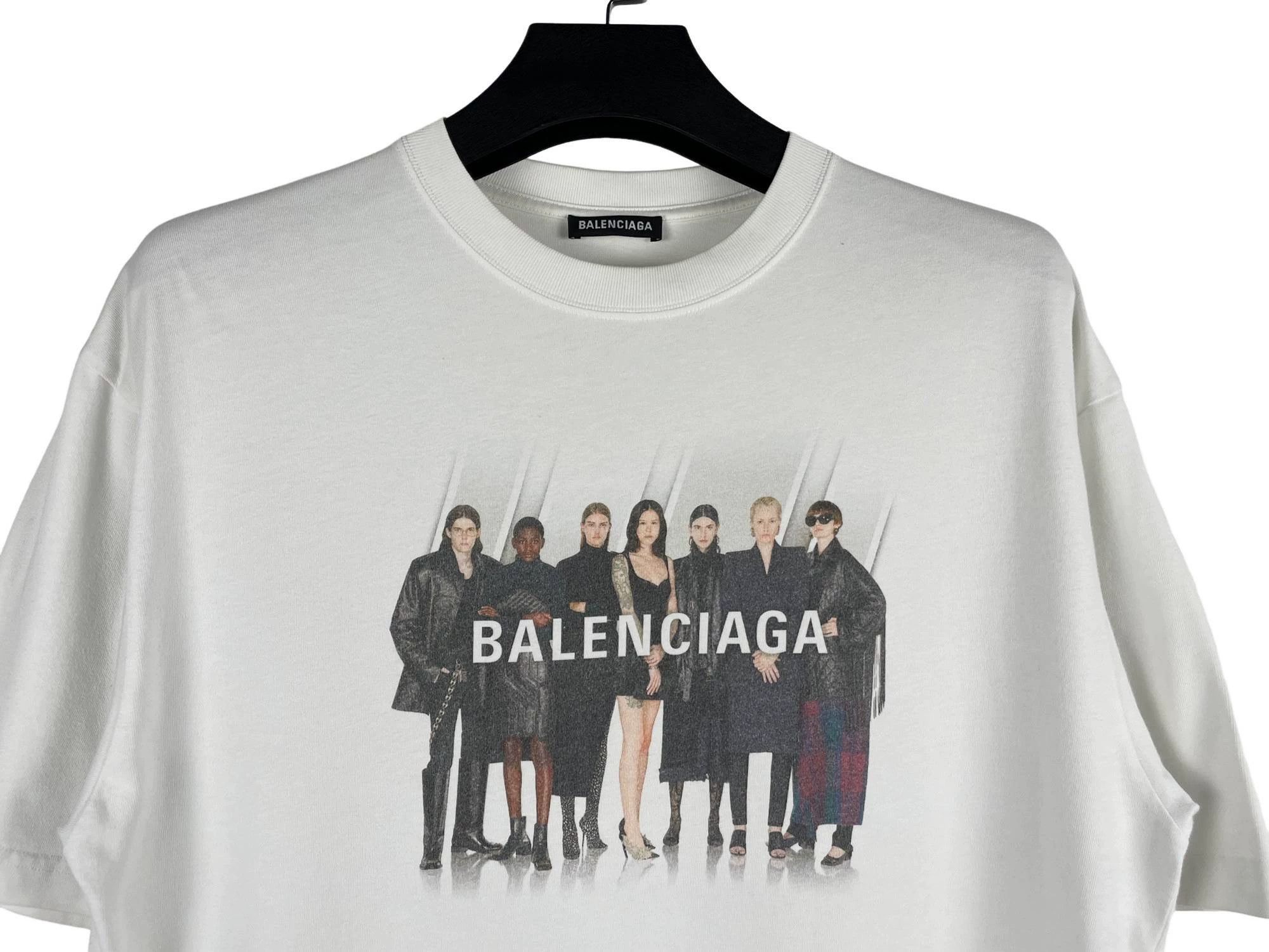 Balenciaga Balenciaga Oversized Portrait Print SS T S Size US S / EU 44-46 / 1 - 3 Thumbnail