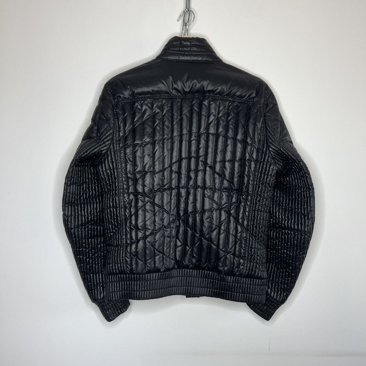 Moncler Moncler Puffer Goose Down Nylon Black Shiny Jacket Racing Size US M / EU 48-50 / 2 - 8 Thumbnail