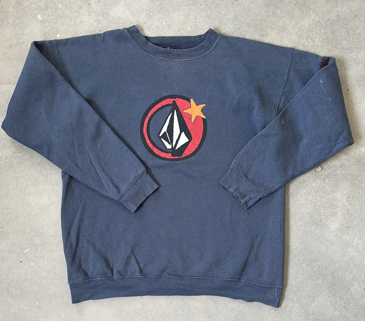 Volcom VINTAGE VOLCOM STONE WELL WORN SWEATSHIRT Size US L / EU 52-54 / 3 - 1 Thumbnail