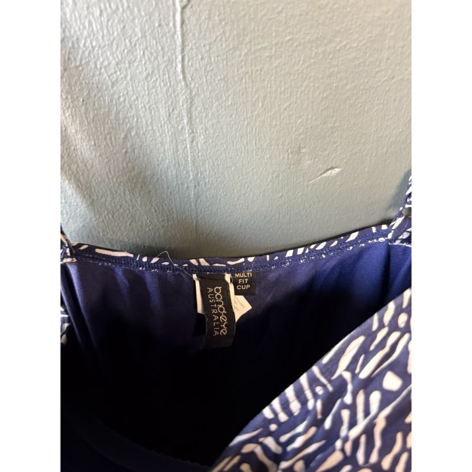Vintage Bond Eye Australia Womens One Piece Blue Sleeveless Size 10 Size ONE SIZE - 3 Thumbnail